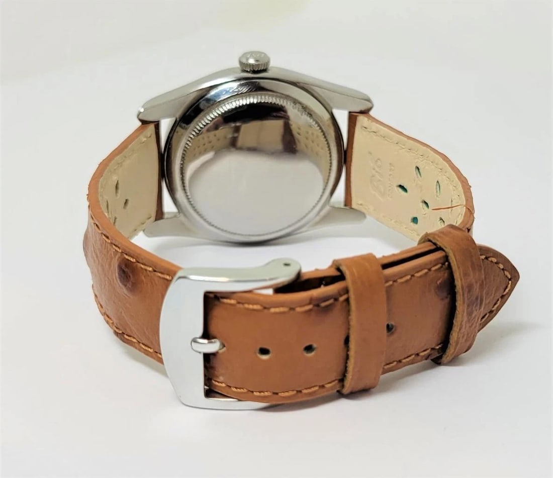 Vintage ROLEX OYSTER PERPETUAL Bubble Back Automatic Bombay Watch c1948 Ref.5018 - 5