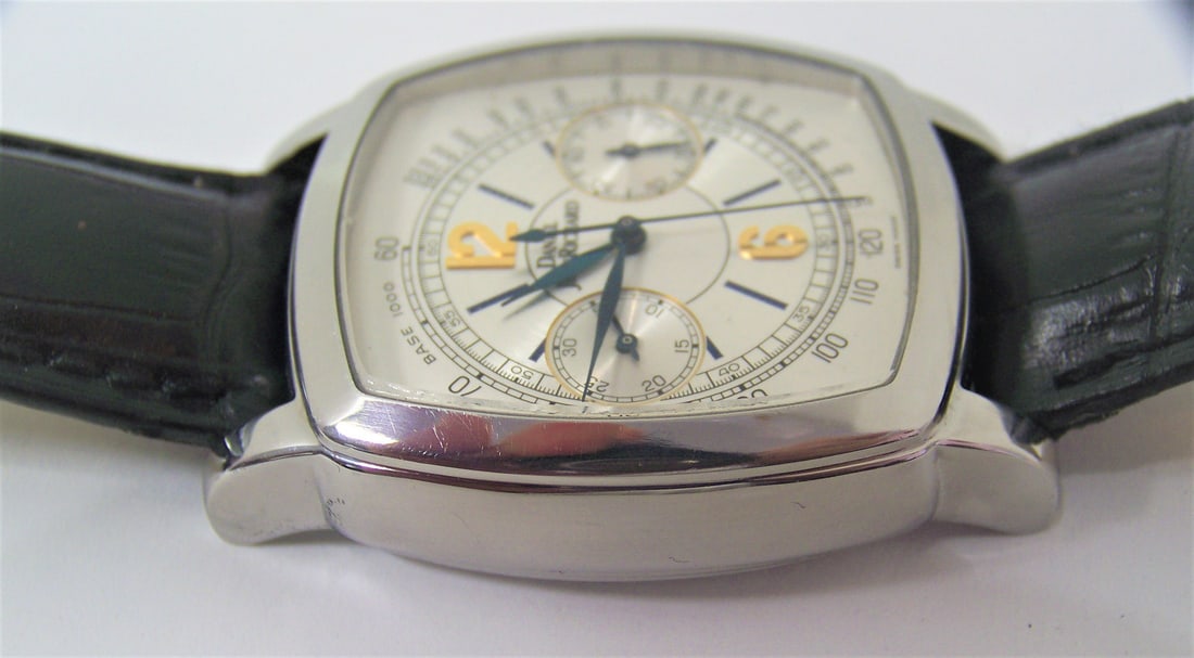 Mens S/Steel DANIEL JAENRICHARD Chronograph Automatic watch Ref 30016* EXLNT - 11