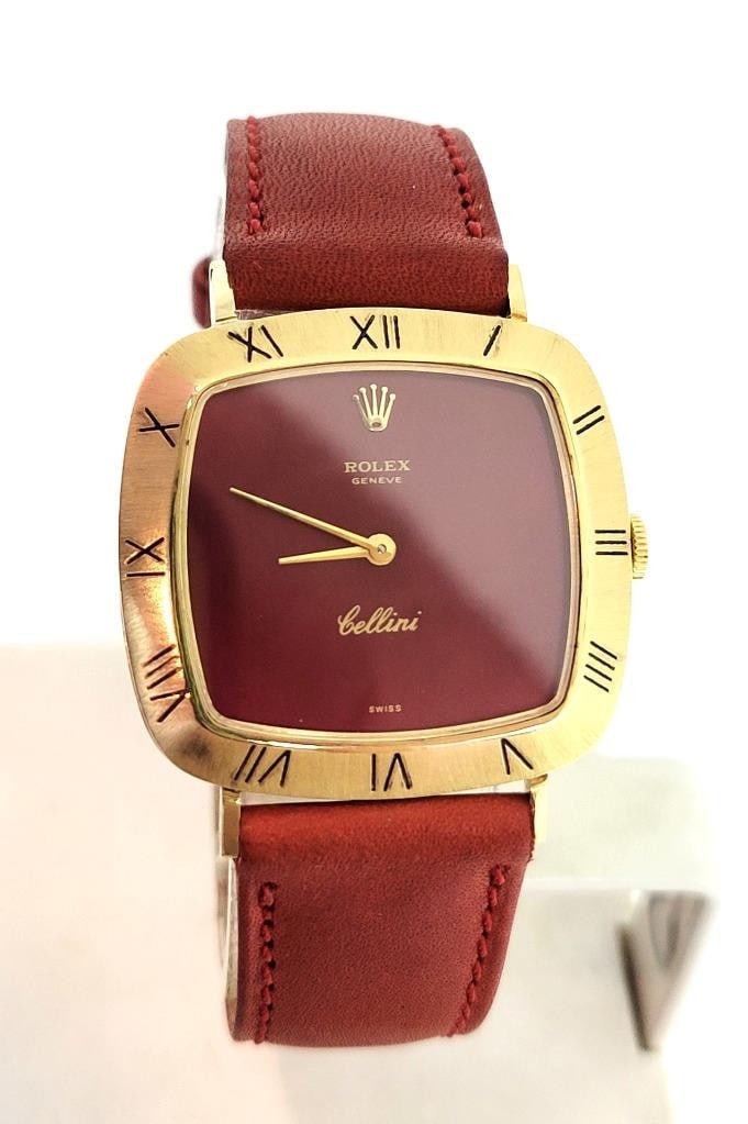 Vintage Ladies 18k ROLEX CELLINI Winding Watch c.1980s Ref. 3830J EXLNT SERVICED - 3