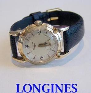 Solid 14k LONGINES Winding Watch c.1950s Cal.23Z* BEAUTIFUL LOGS* EXLNT* SERVICED (1 of 2)