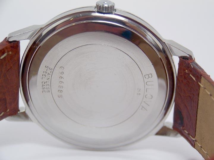S/S BULOVA AMBASSADOR Mens 30J Automatic Watch 1969* MICRO ROTOR Cal.12EBA EXLNT - 6