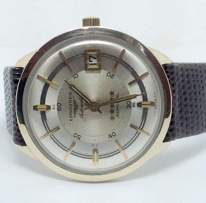 10k GF LONGINES ADMIRAL 5 STAR Automatic Watch 1960's Cal 501* EXLNT SERVICED - 3