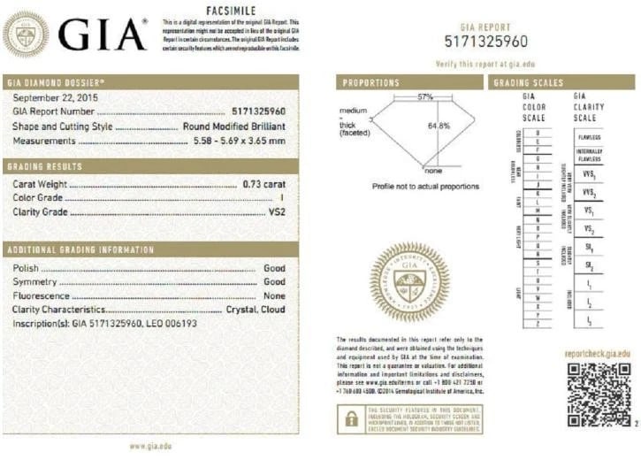 GIA Certified .73ct Natural Diamond Sapphires Ring 14kt 45547** - 4