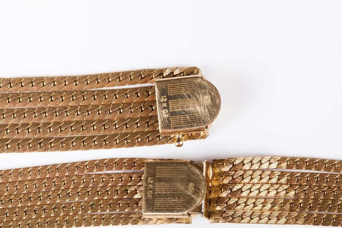 12 kt Gold Filled Chain Necklace and Bracelet Set - 5