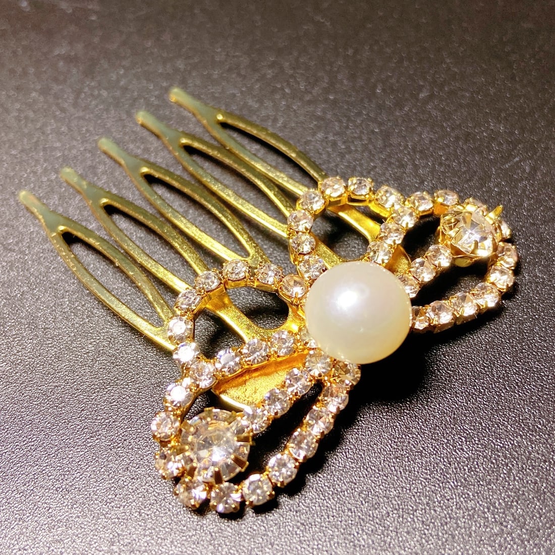 Exquisite Natural Freshwater Pearl Hairpin - 5