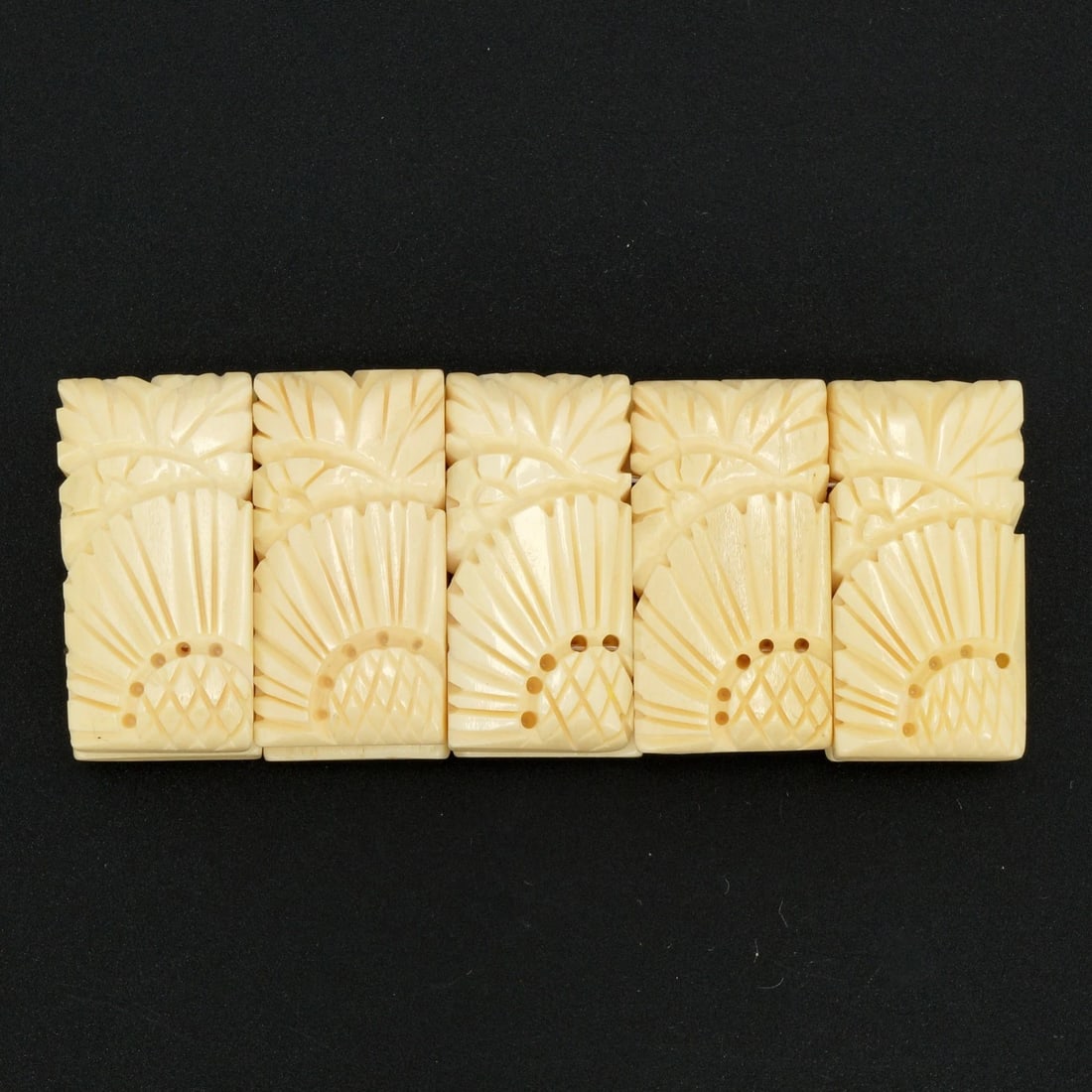 1930s Japanese Bracelet Resin/Celluloid - 3