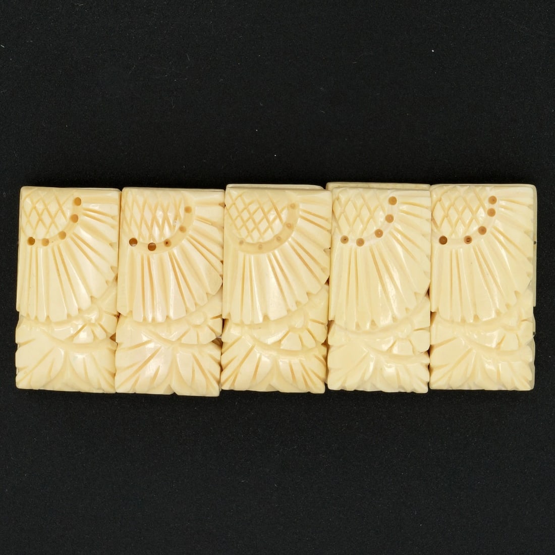 1930s Japanese Bracelet Resin/Celluloid - 4
