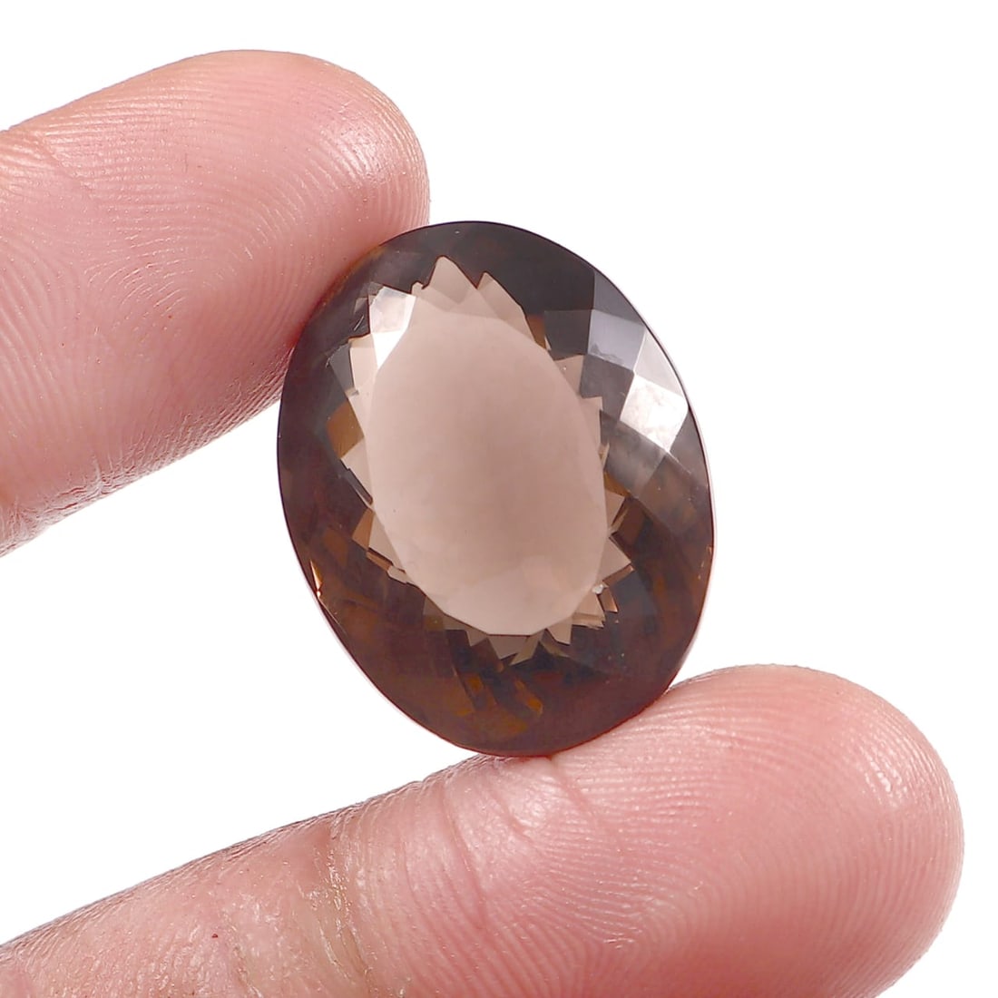 31.4 Carat Smocky Quartz Loss Gemstone - 3