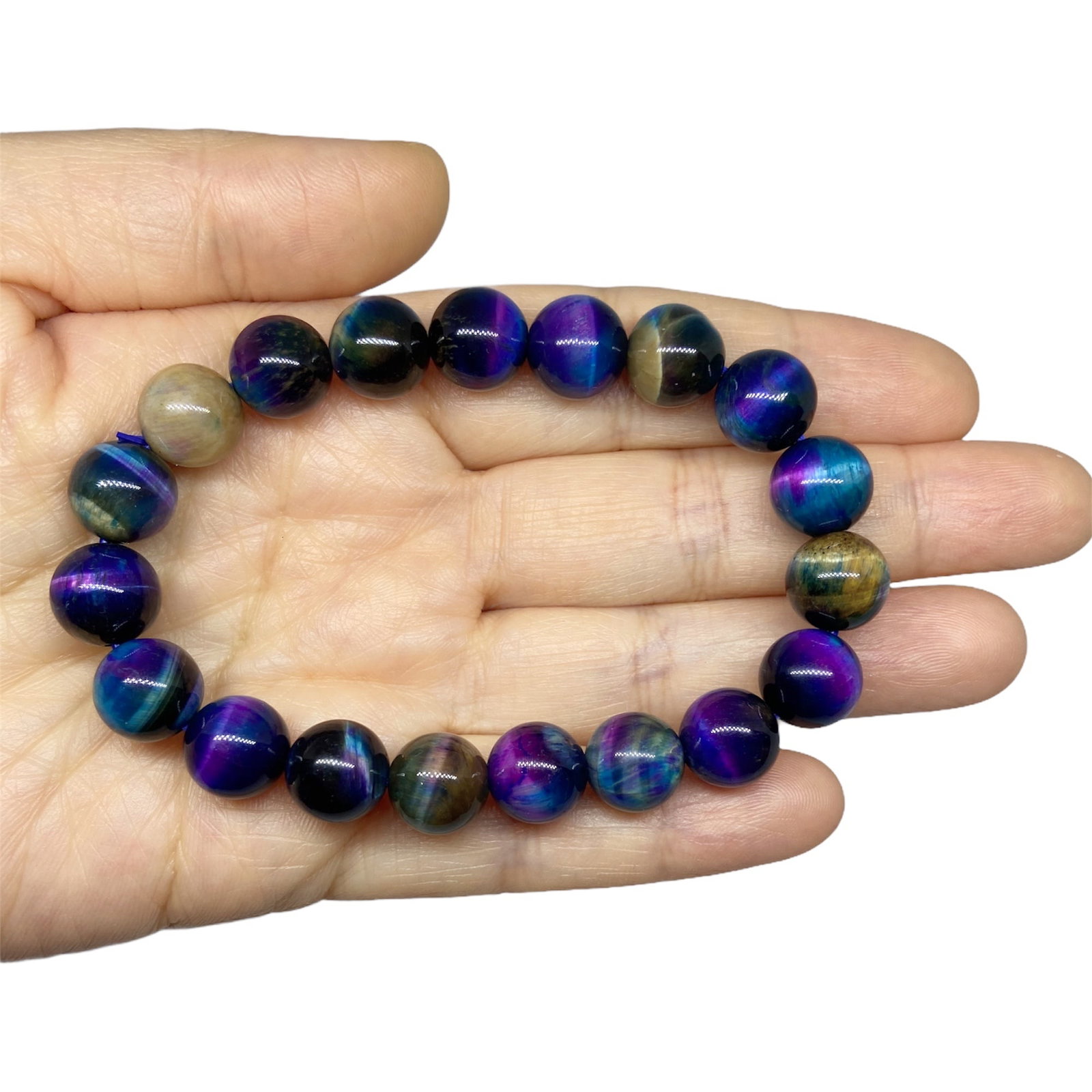 Galaxy Tiger Eye Beads Bracelets - 4