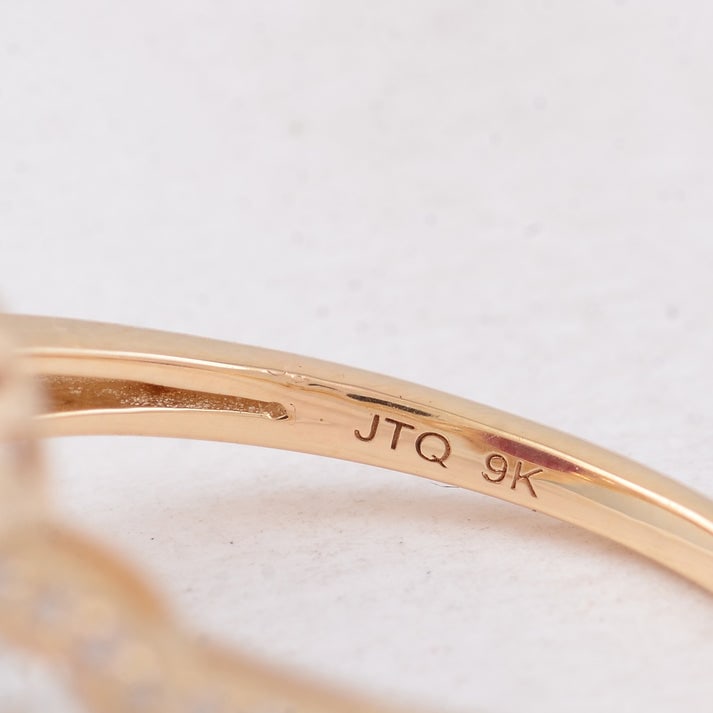 4.01 Ct Oval Ruby 9K Gold Ring - 5
