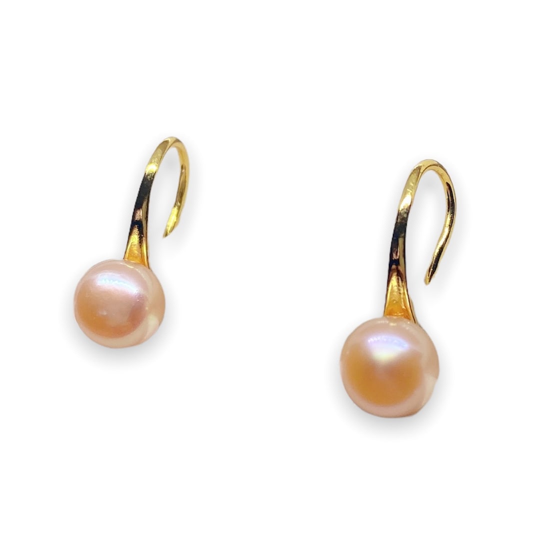 Freshwater cultured pearls high heels designed silver earrings - 6