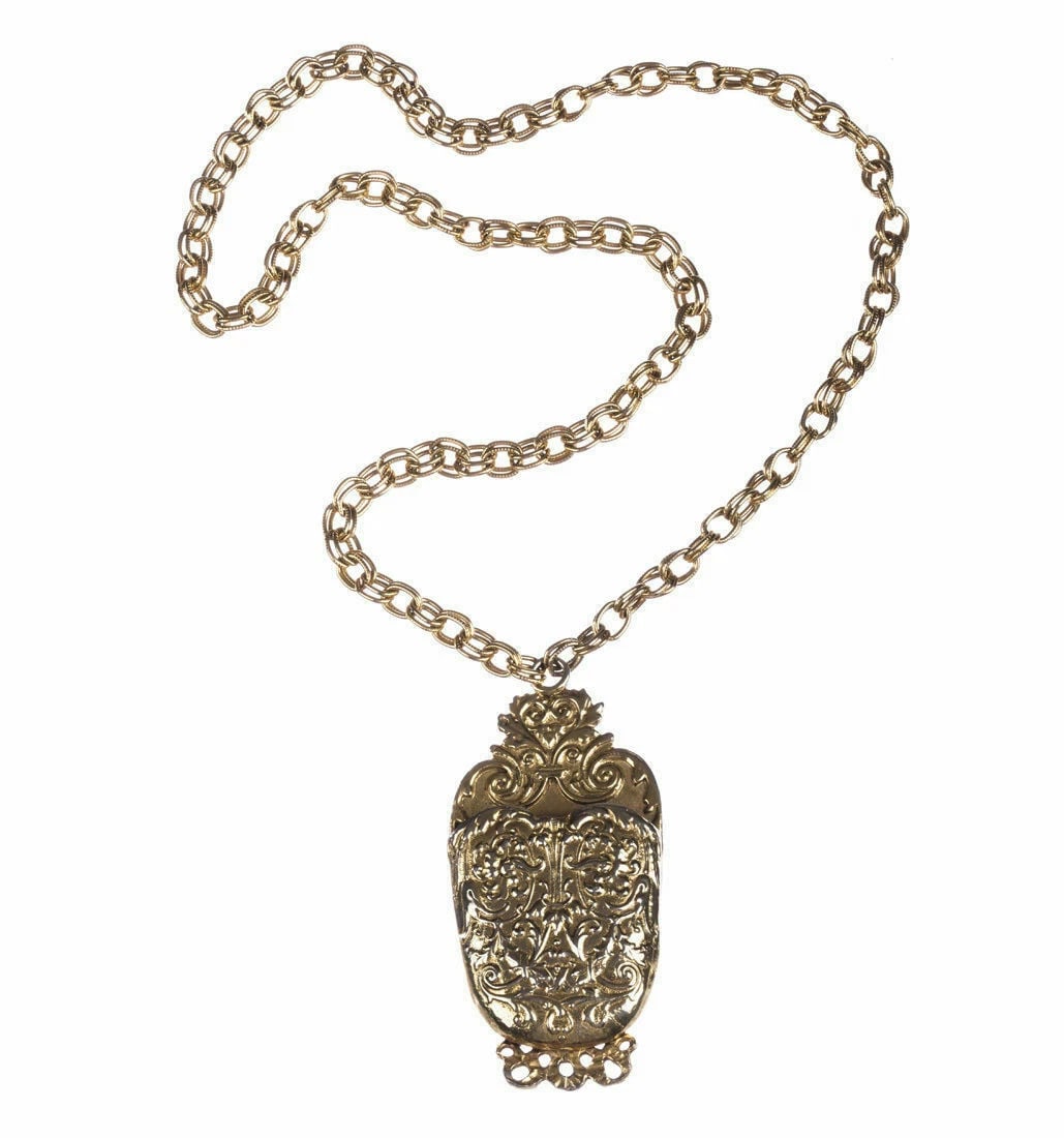 Pauline Rader Etruscan Style Pendant Necklace (1 of 7)