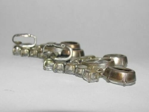 Chromium Paste Chandelier Earrings - 6