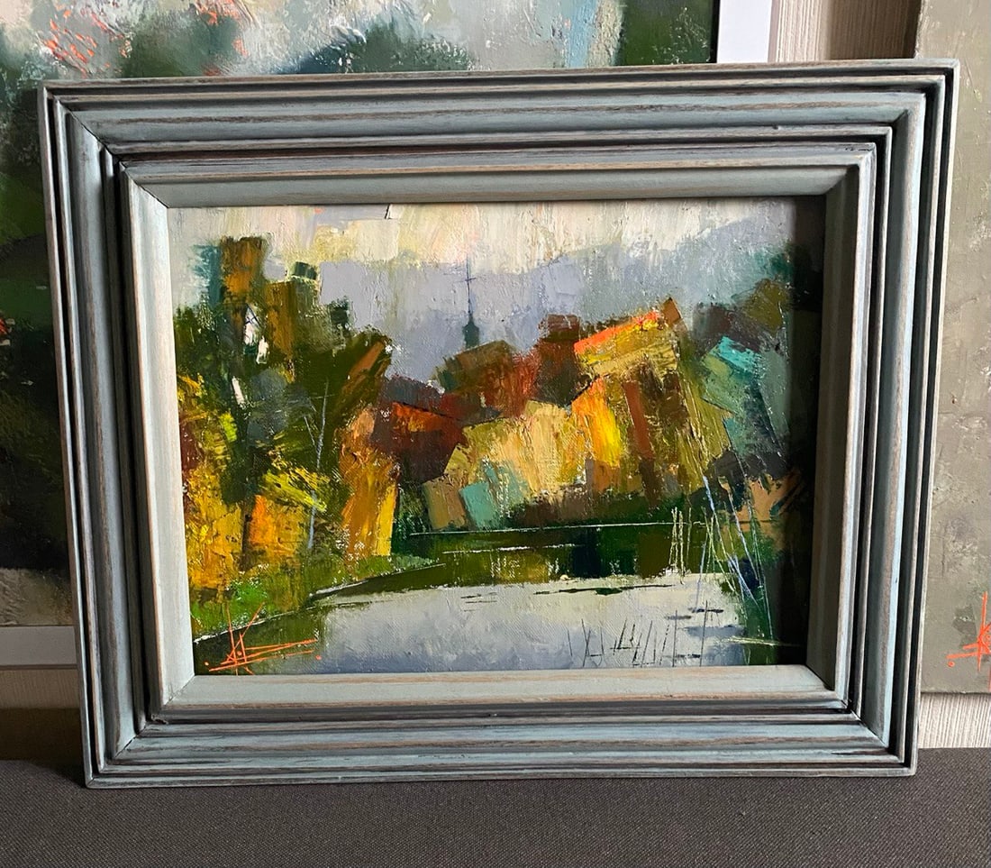 Abstract Oil painting Fall Oksana Kyrylenko - 3