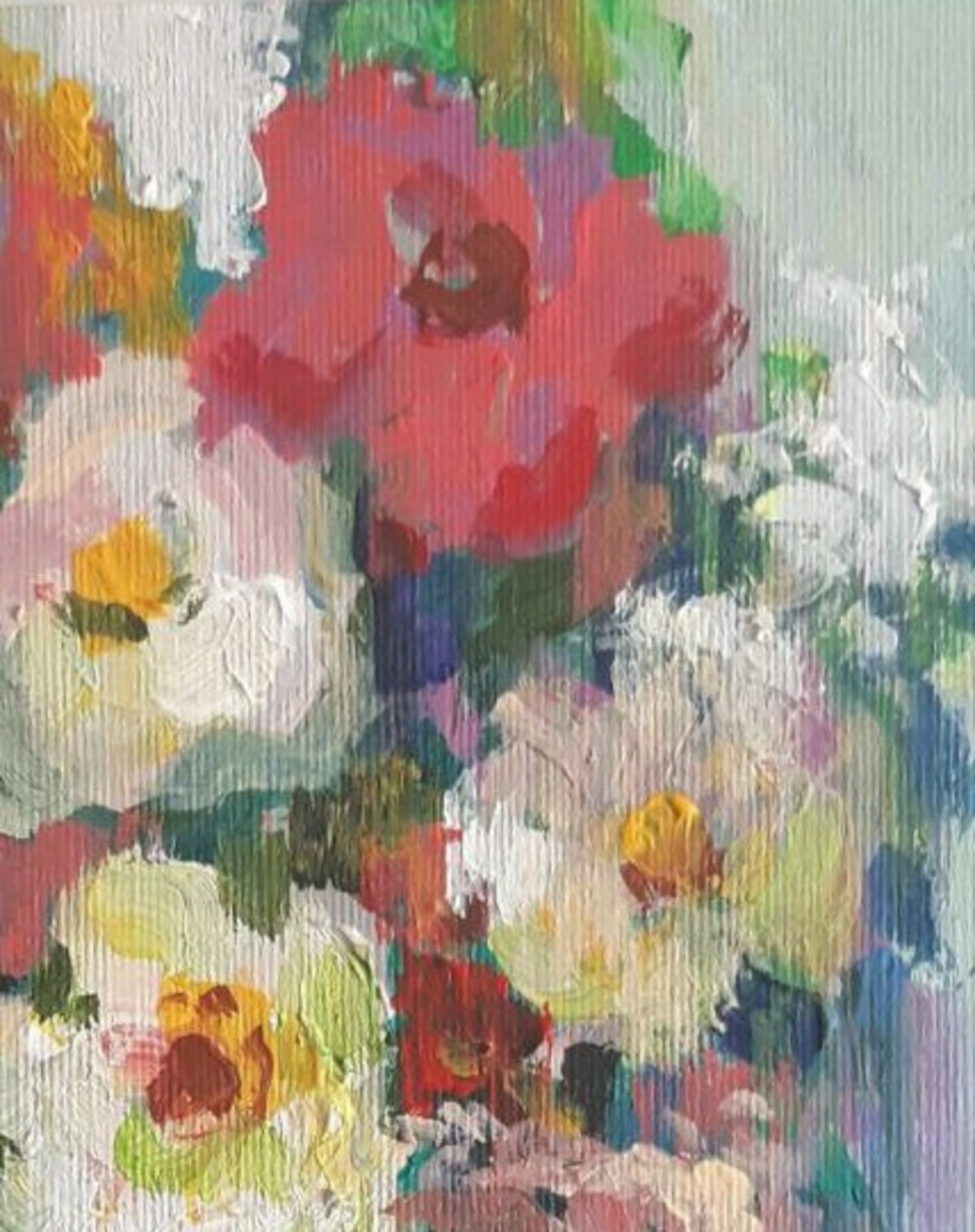Acrylic painting Bouquet Vyacheslav Petrovich Babac - 2
