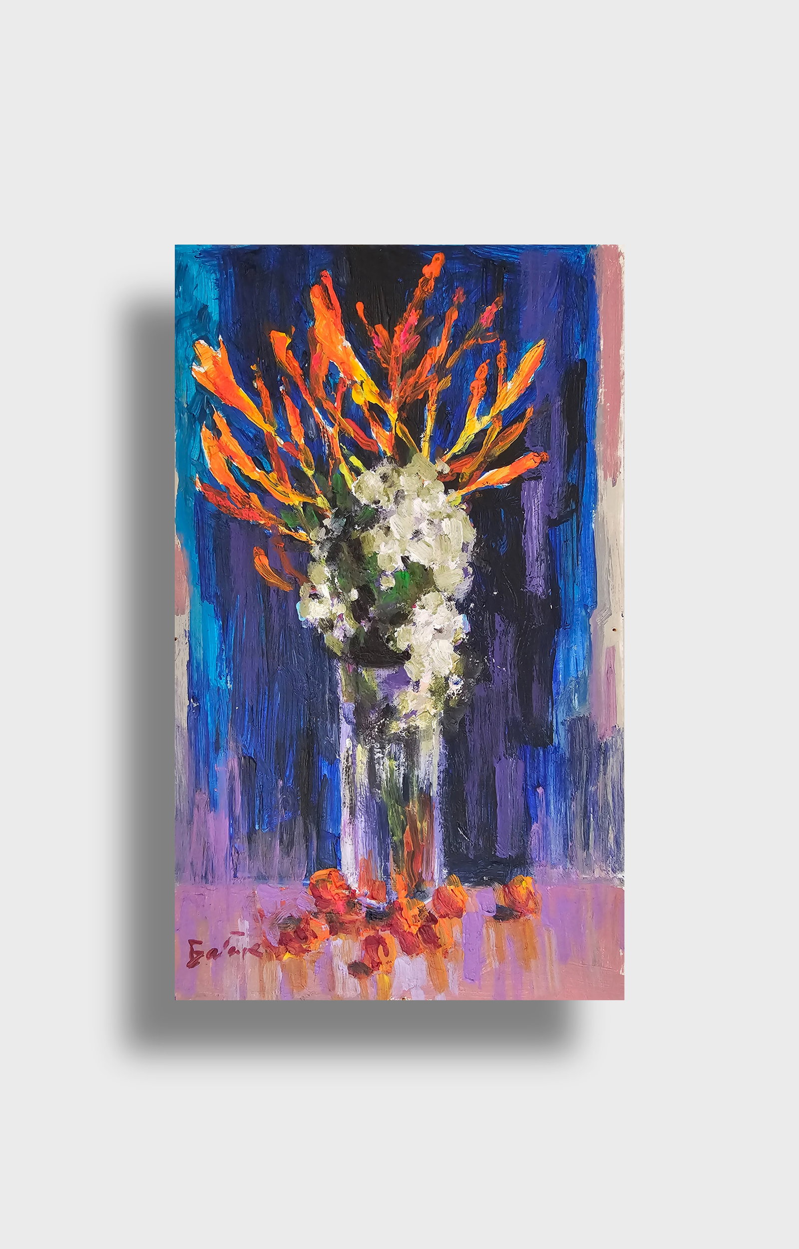 Acrylic painting still life Vyacheslav Petrovich Babac - 10