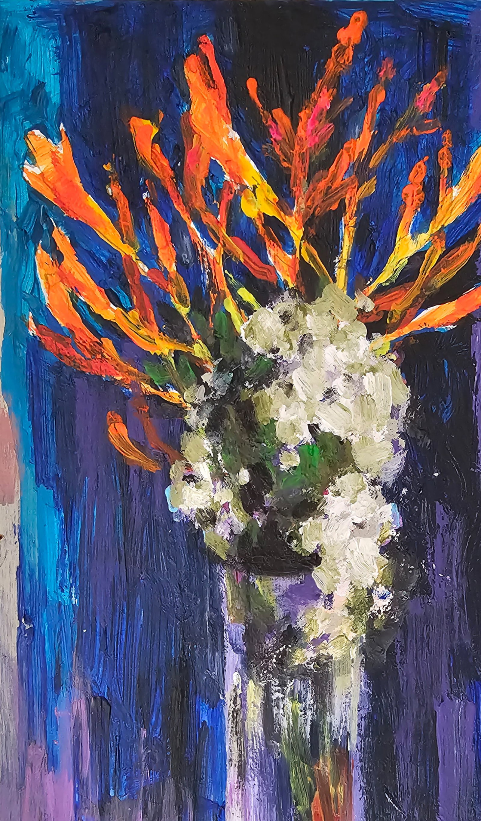 Acrylic painting still life Vyacheslav Petrovich Babac - 3