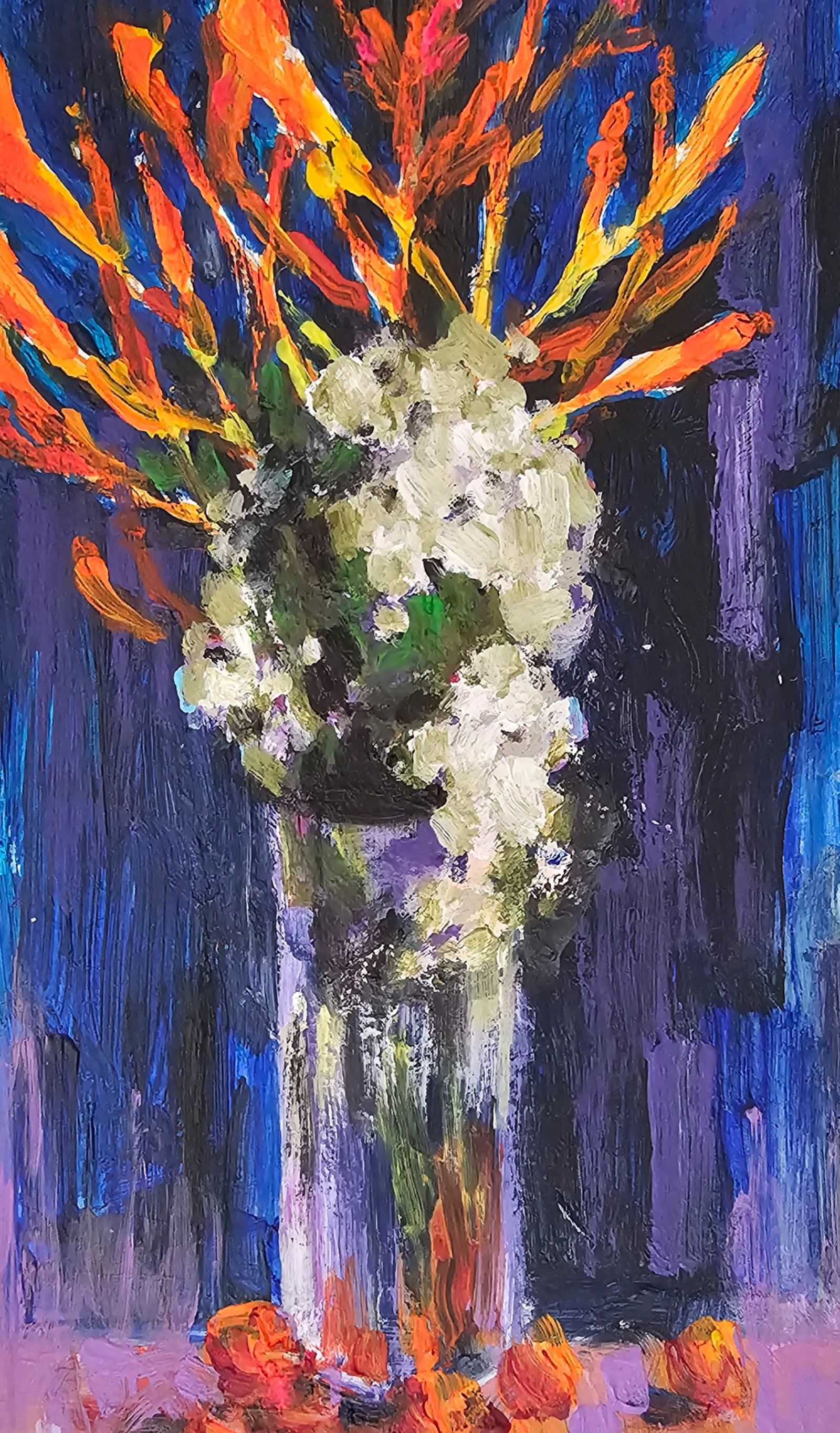 Acrylic painting still life Vyacheslav Petrovich Babac - 7