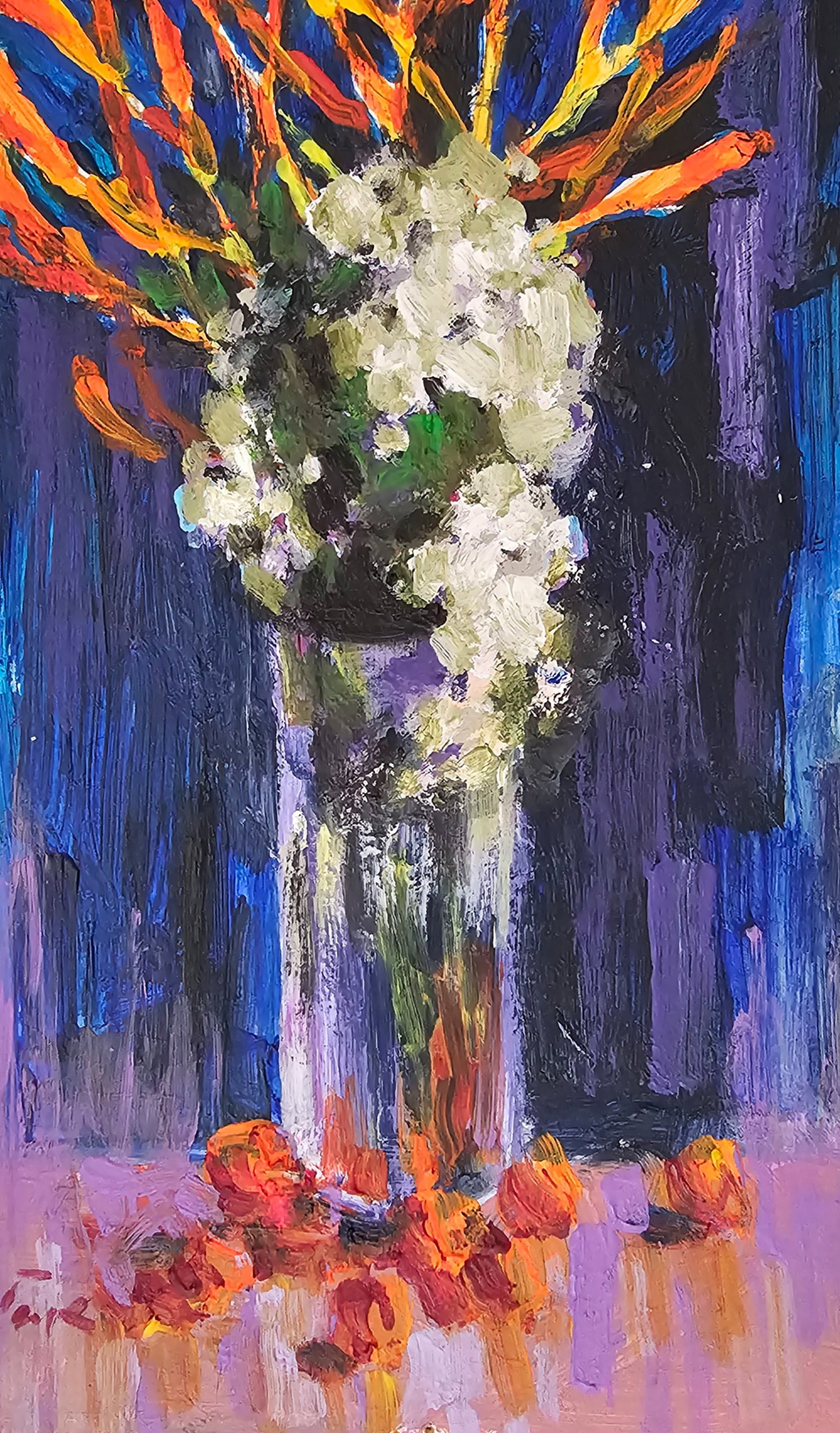 Acrylic painting still life Vyacheslav Petrovich Babac - 9