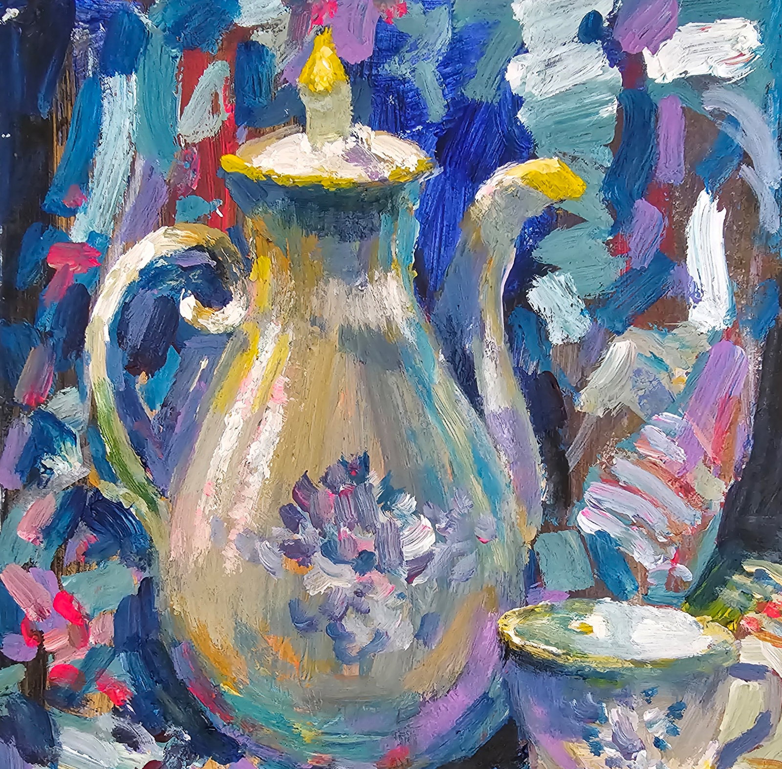 Acrylic painting Still life Vyacheslav Petrovich Babac - 3