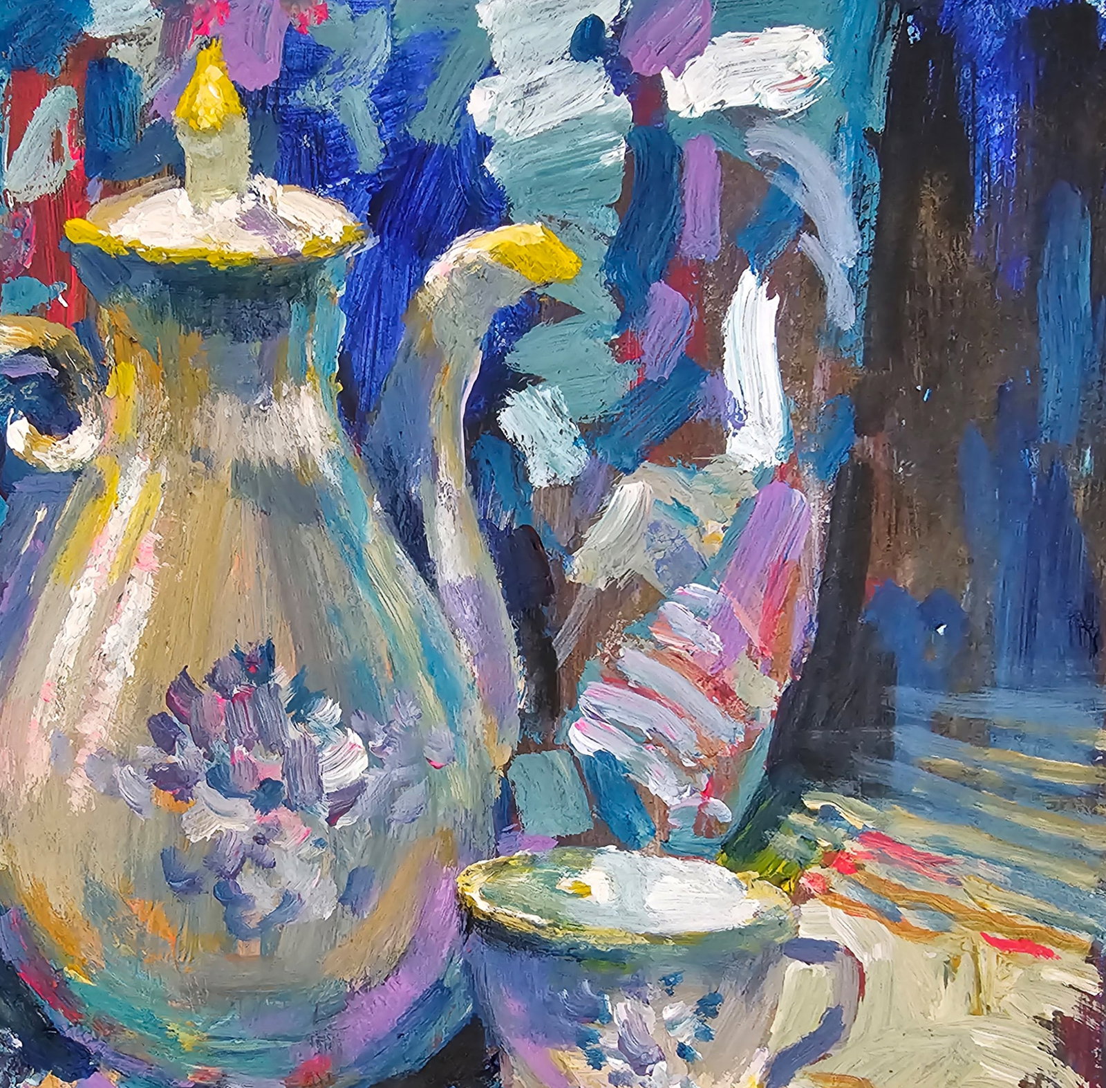 Acrylic painting Still life Vyacheslav Petrovich Babac - 4