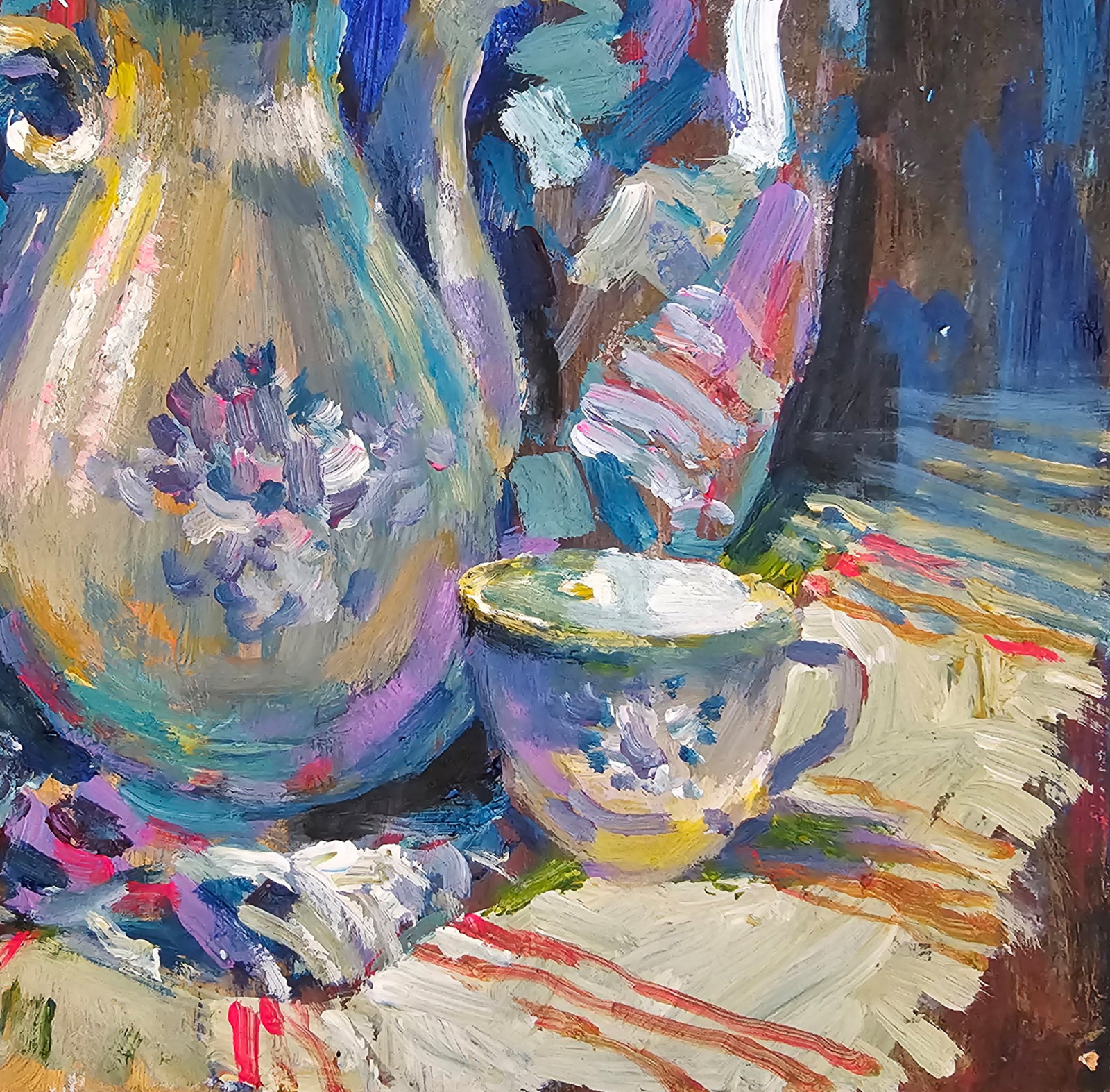 Acrylic painting Still life Vyacheslav Petrovich Babac - 6