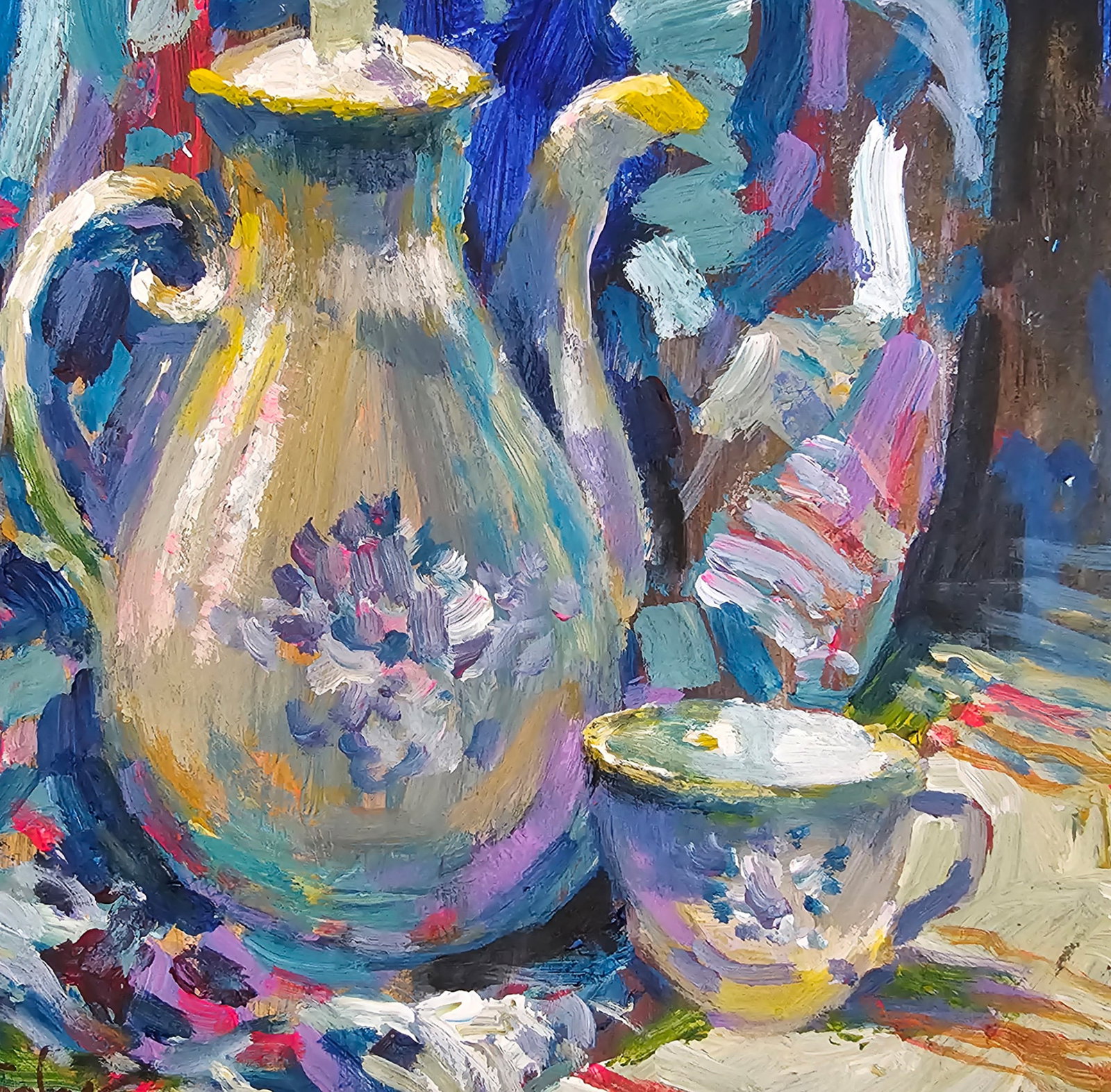 Acrylic painting Still life Vyacheslav Petrovich Babac - 7