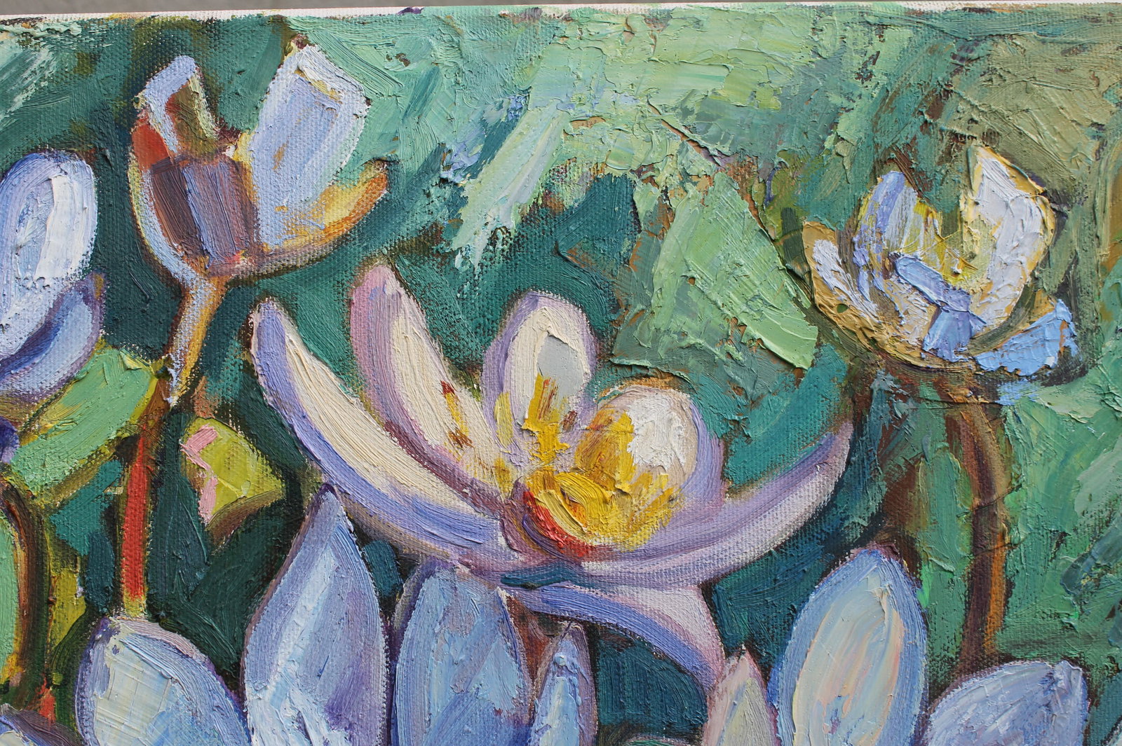 Oil painting Tenderness Maria Voloschak - 4