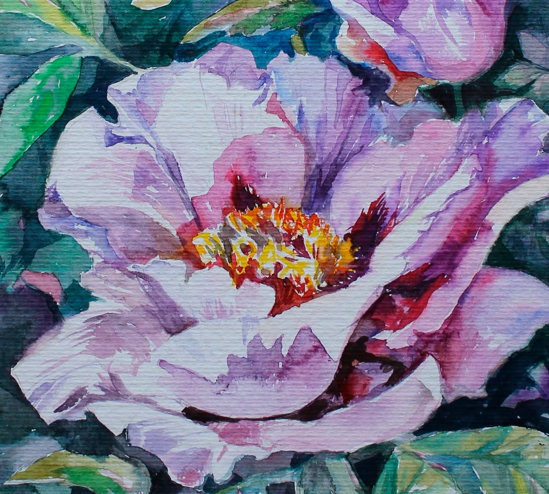 Watercolor painting Syphony Maria Voloschak - 3