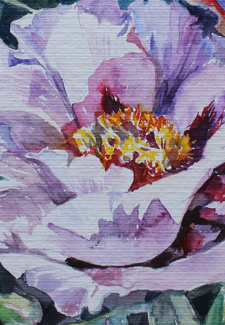 Watercolor painting Syphony Maria Voloschak - 6