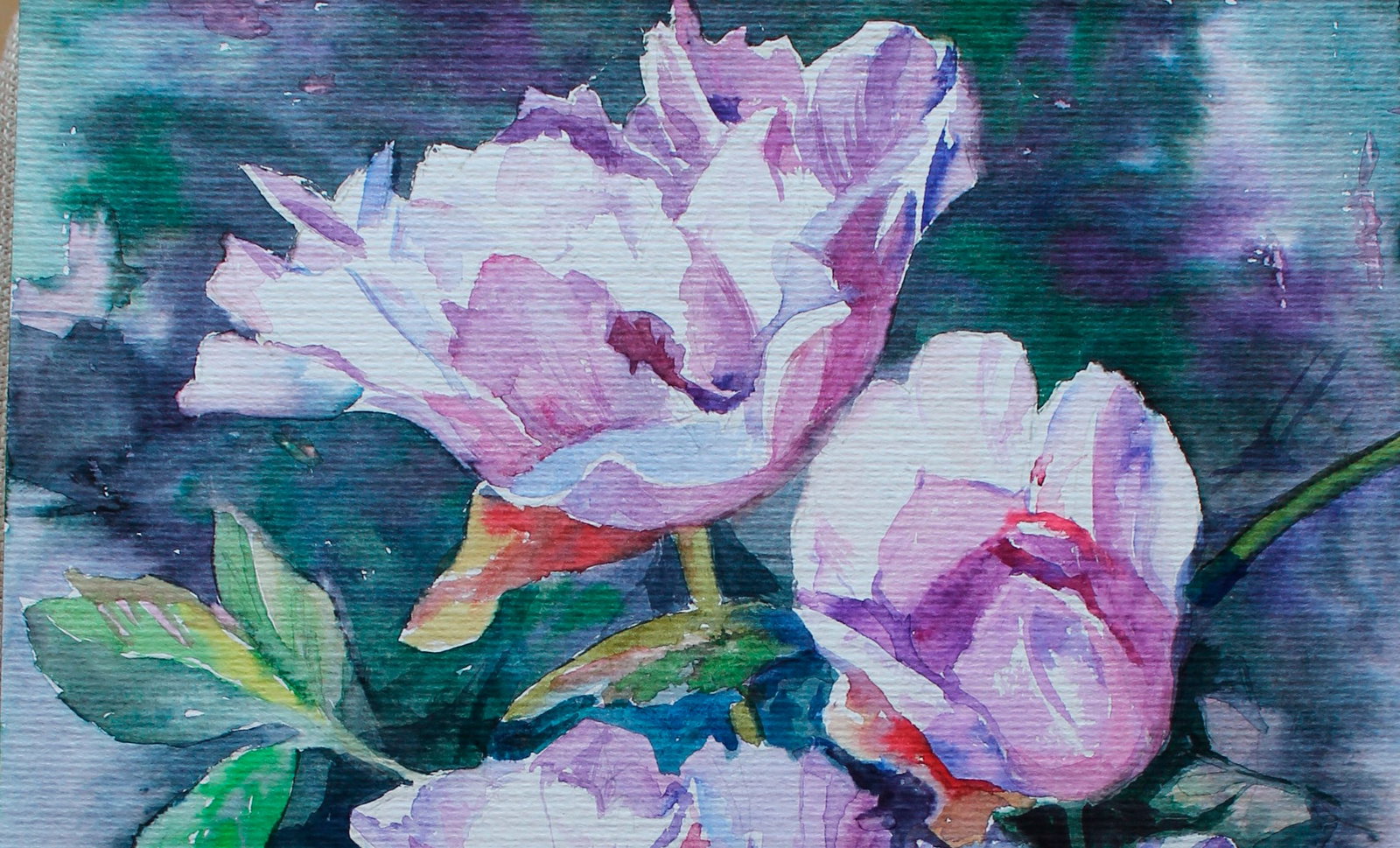Watercolor painting Syphony Maria Voloschak - 8