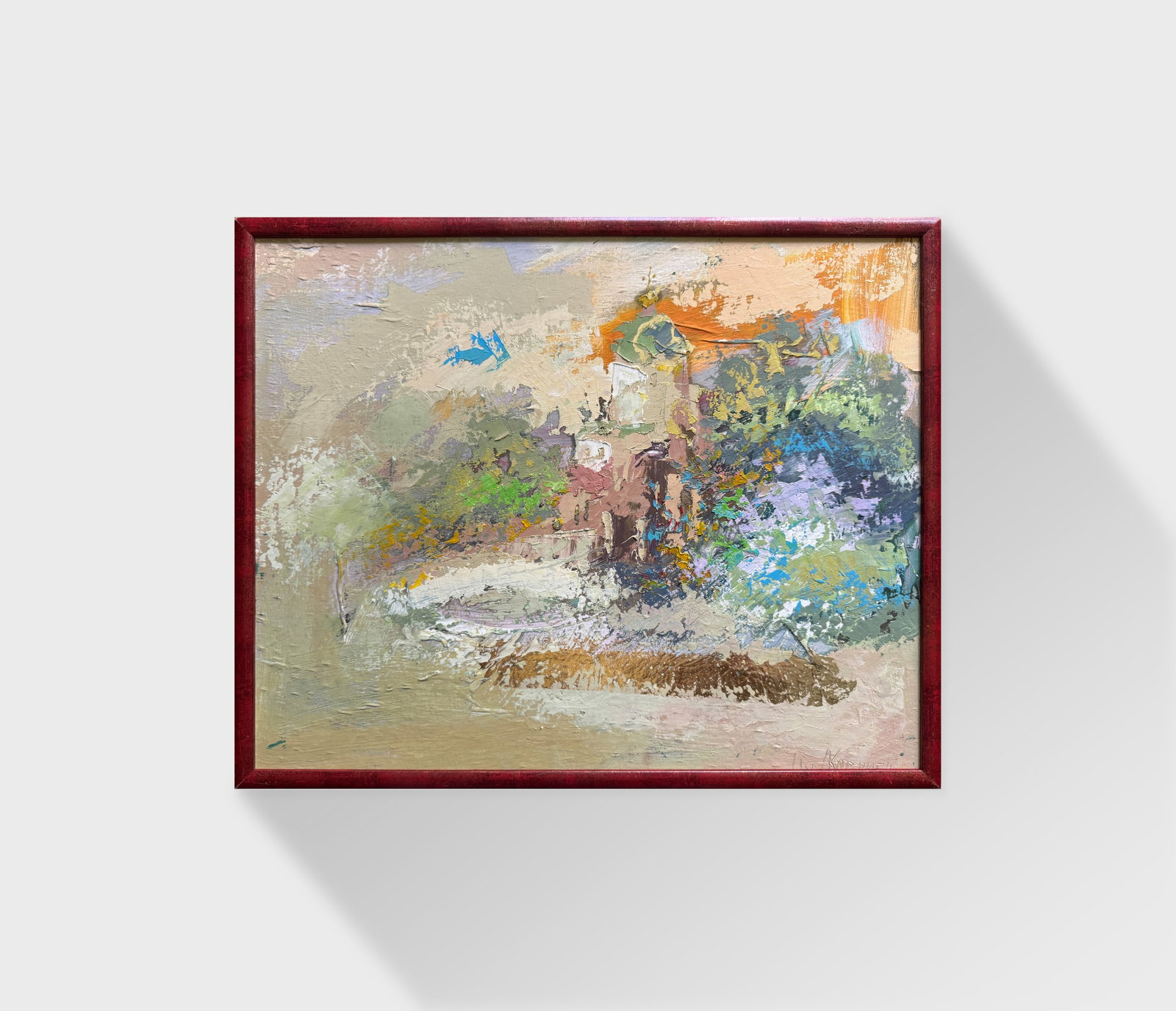 Oil painting with farme Lviv, St. George's Cathedral K. Leonid - 12