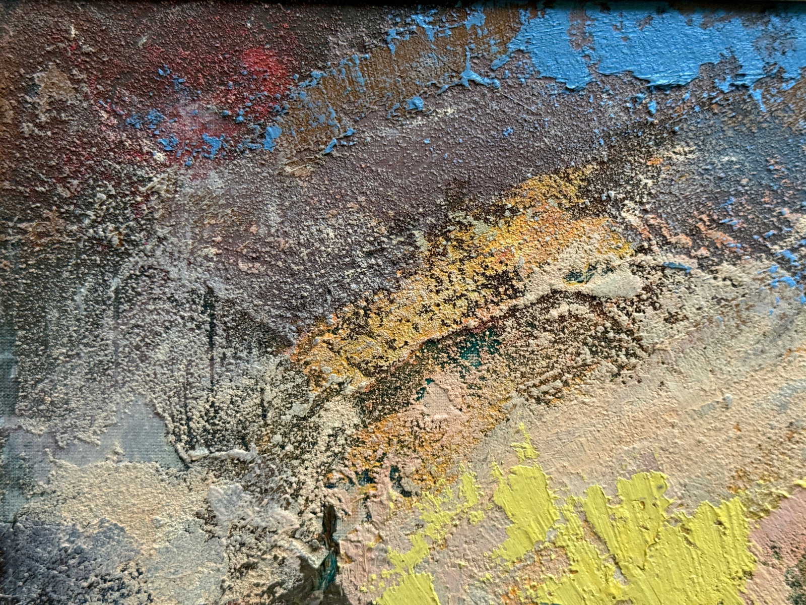 Oil painting with frame City K. Leonid - 2
