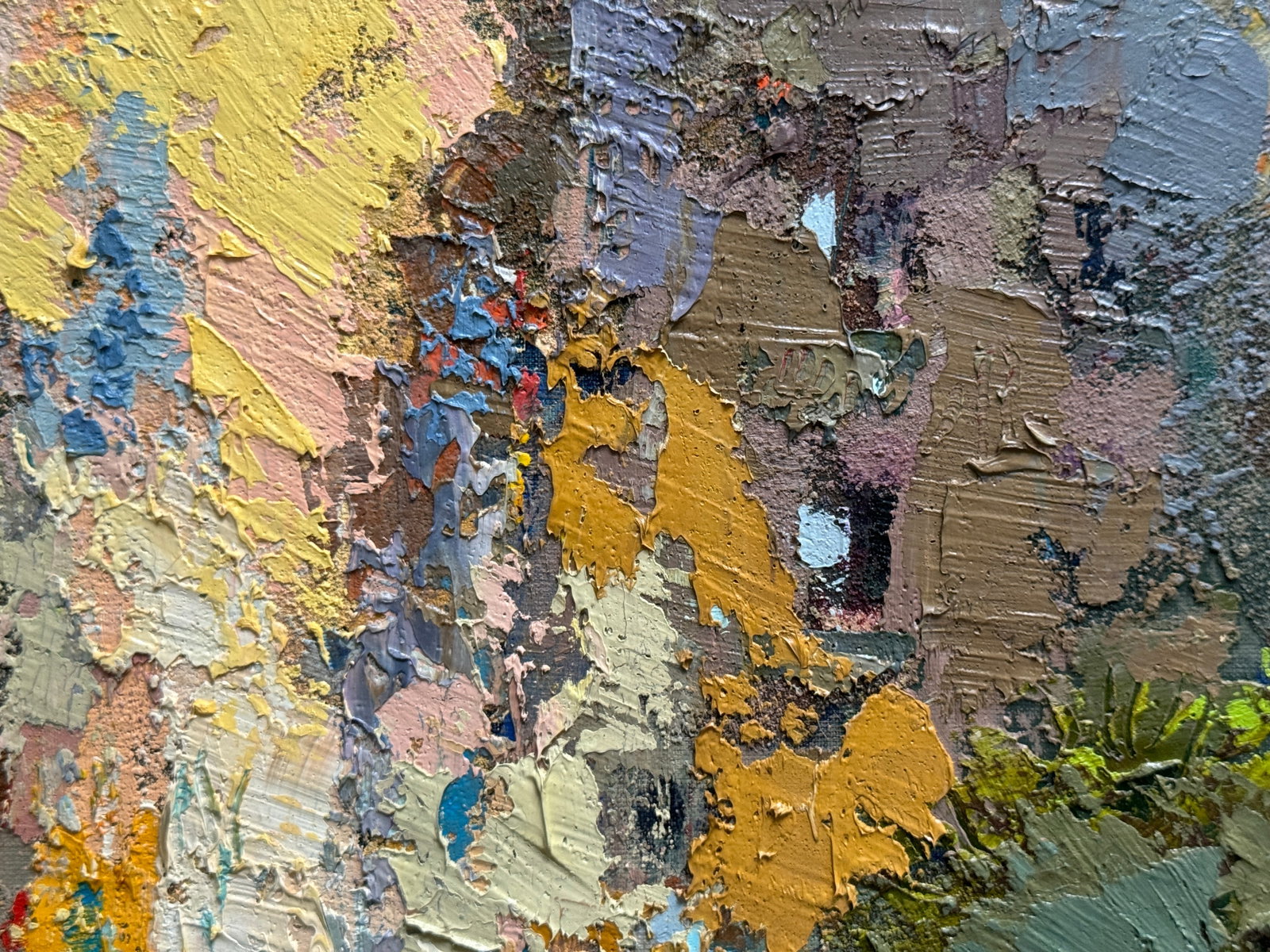 Oil painting with frame City K. Leonid - 4
