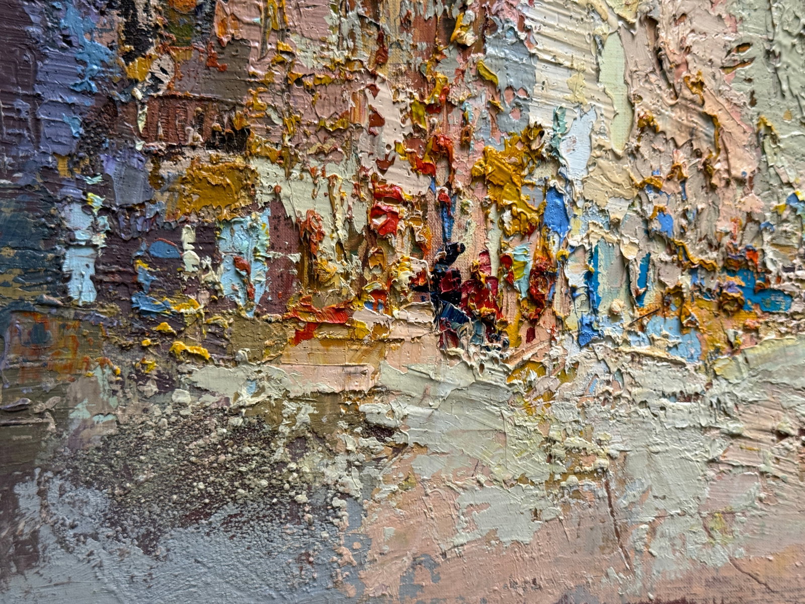 Oil painting with frame Cityscape K. Leonid - 9