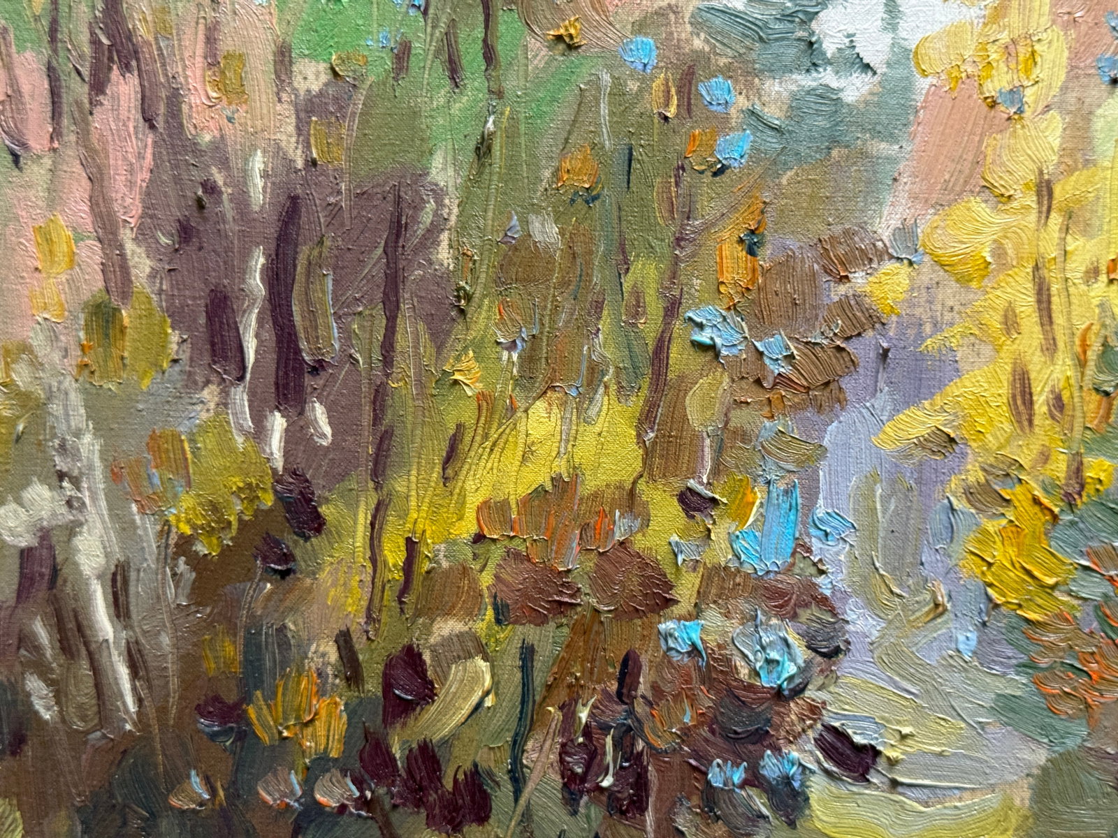 Oil painting with frame Autumn K. Leonid - 3