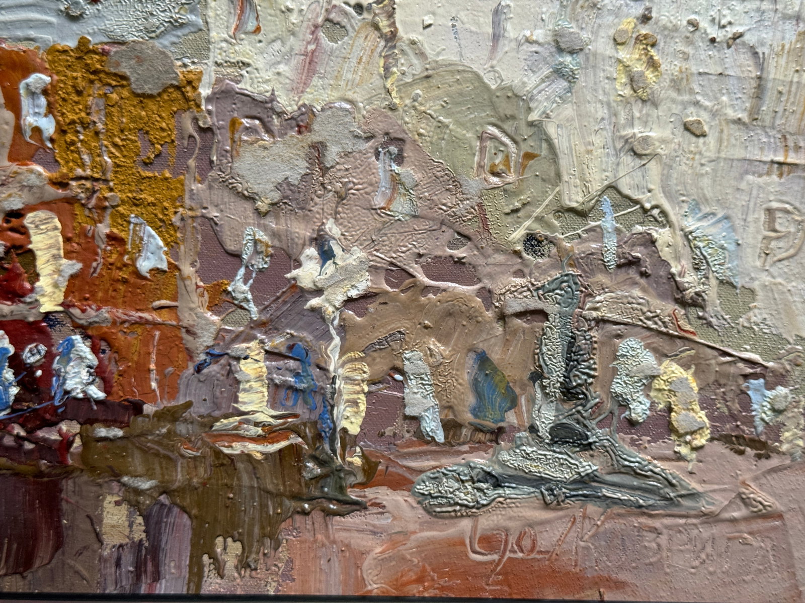 Oil painting with frame market in Lviv K. Leonid - 5