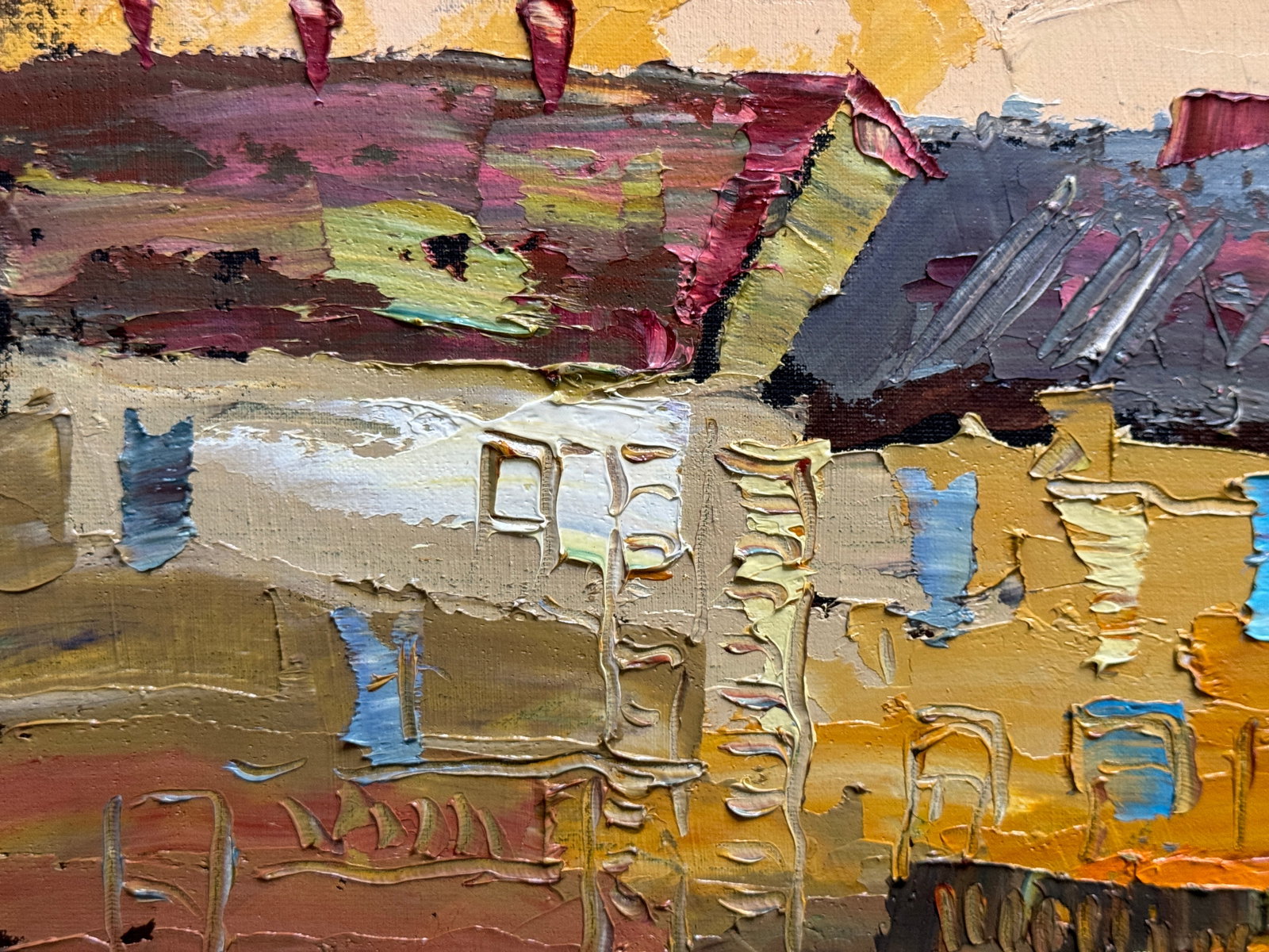 Oil painting with frame Lviv K. Leonid - 3