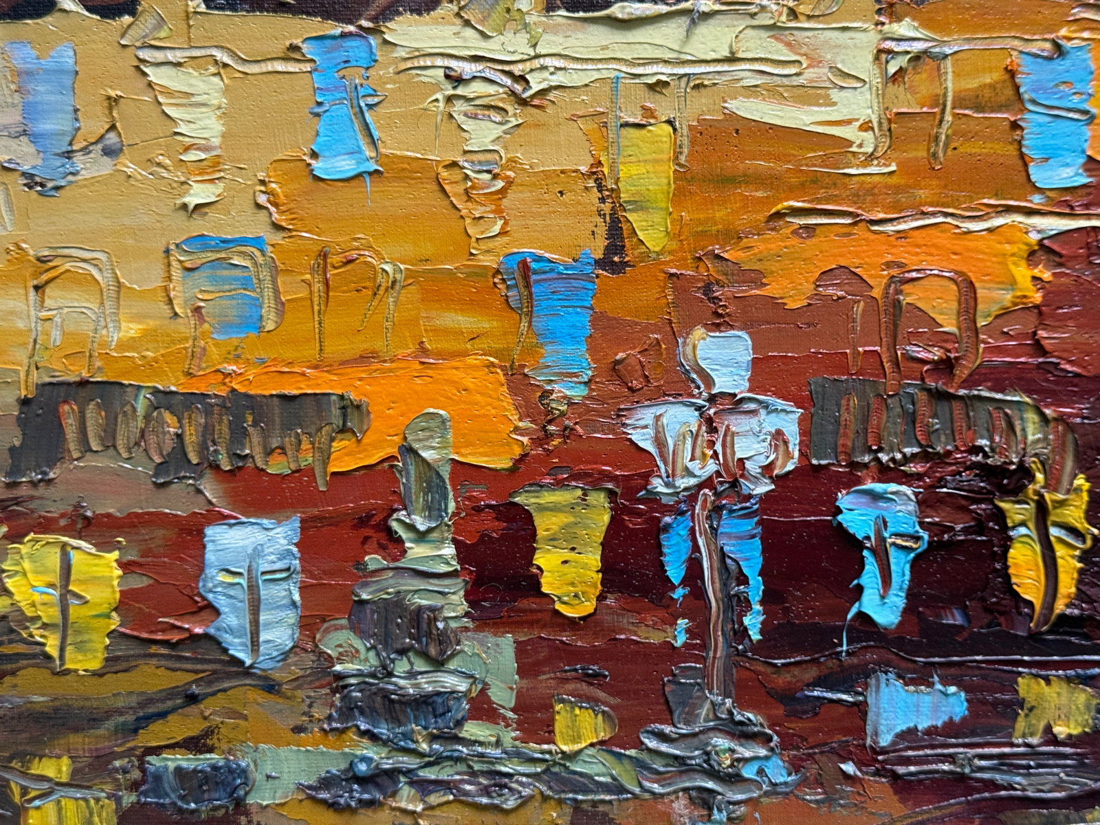 Oil painting with frame Lviv K. Leonid - 5