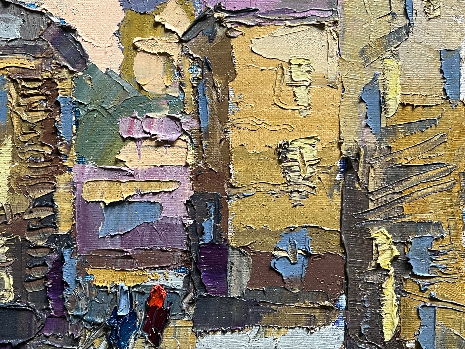 Oil painting with farme square in Lviv K. Leonid - 4