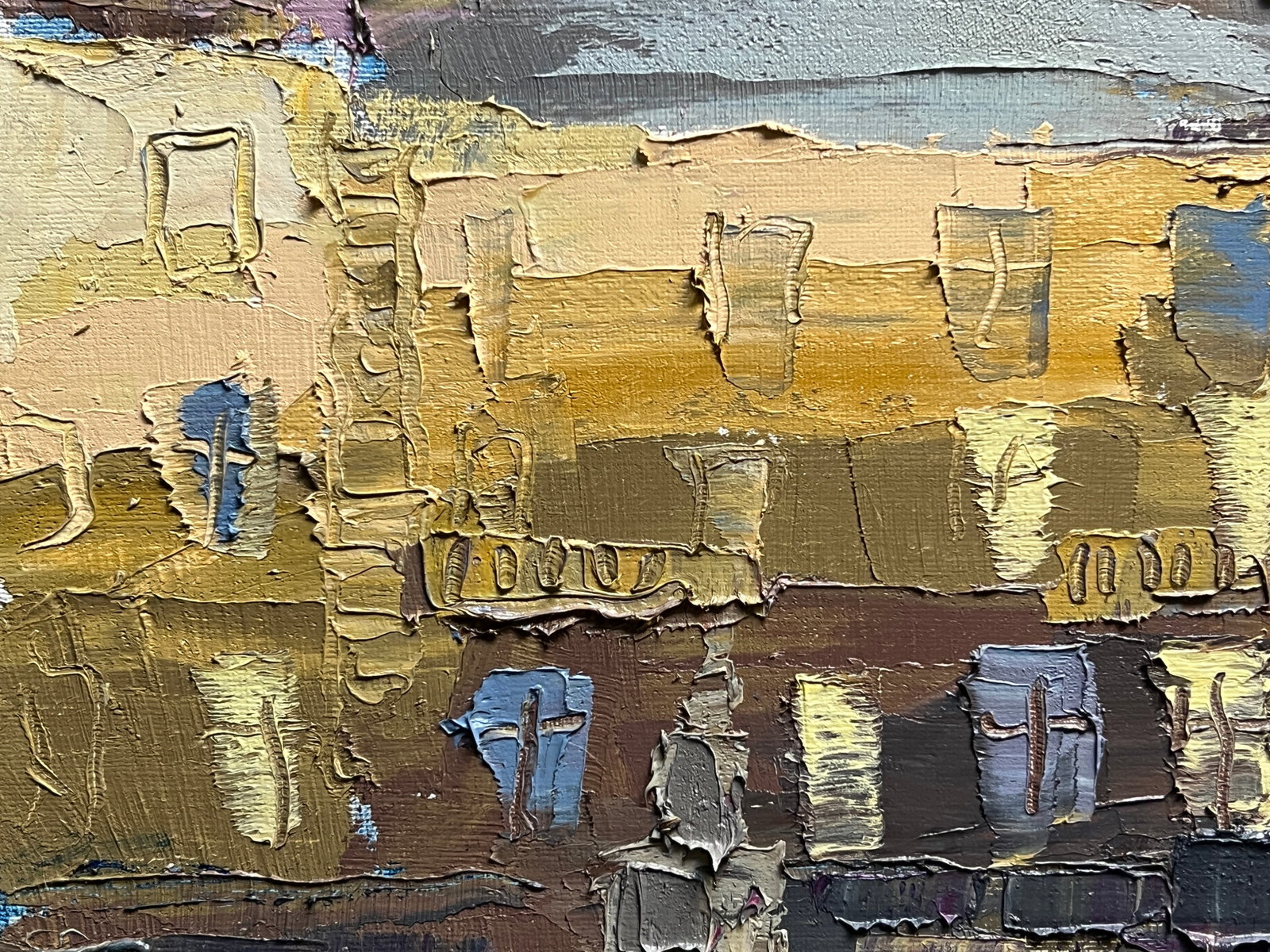 Oil painting with farme square in Lviv K. Leonid - 6
