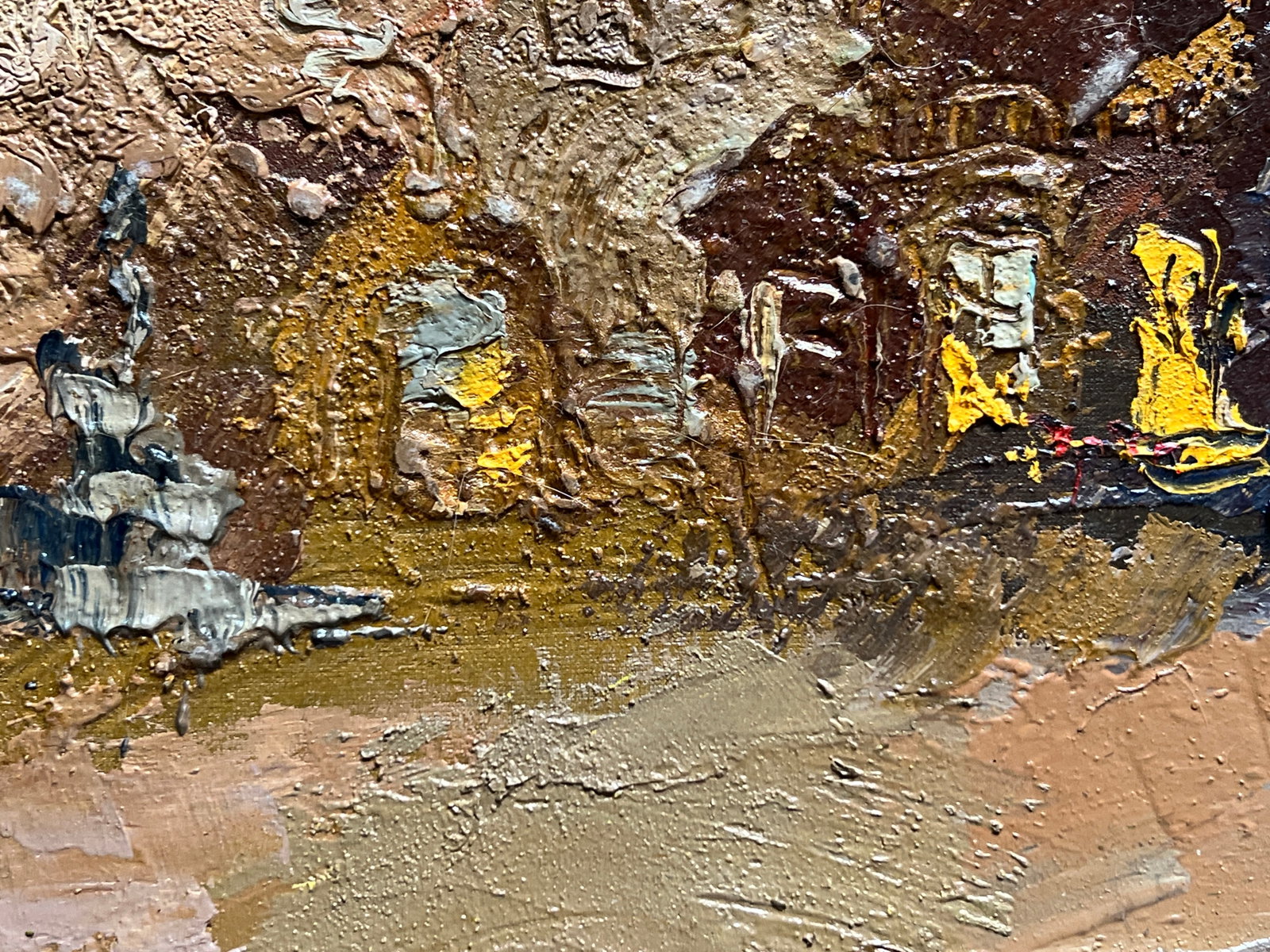 Oil painting square in Lviv K. Leonid - 9