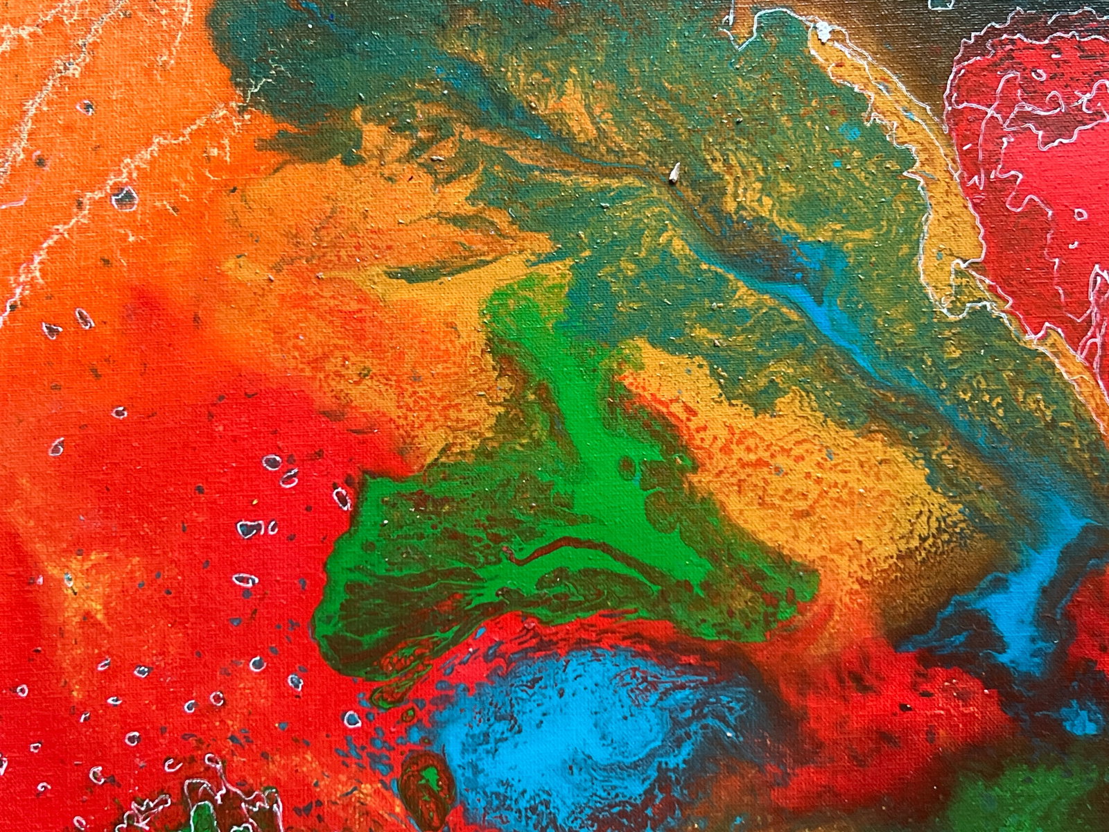 Oil painting with frame Perception K. Leonid - 3