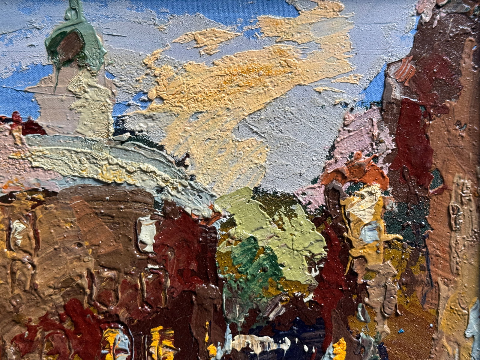Oil painting with frame market in Lviv K. Leonid - 3