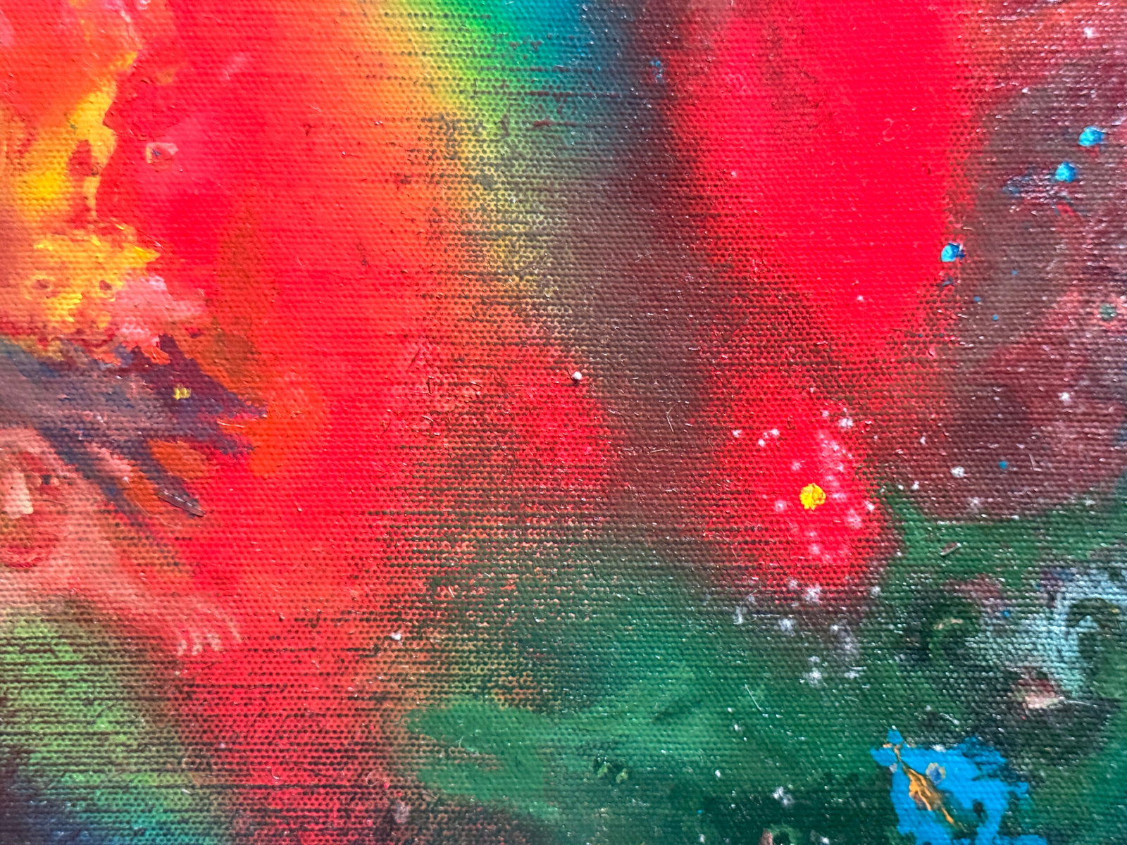 Abstract Oil painting with frame dream K. Leonid - 7