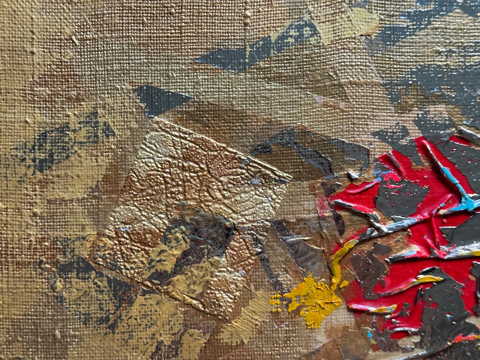 Perception of the author's technique Oil painting with frame Gold K. Leonid - 4