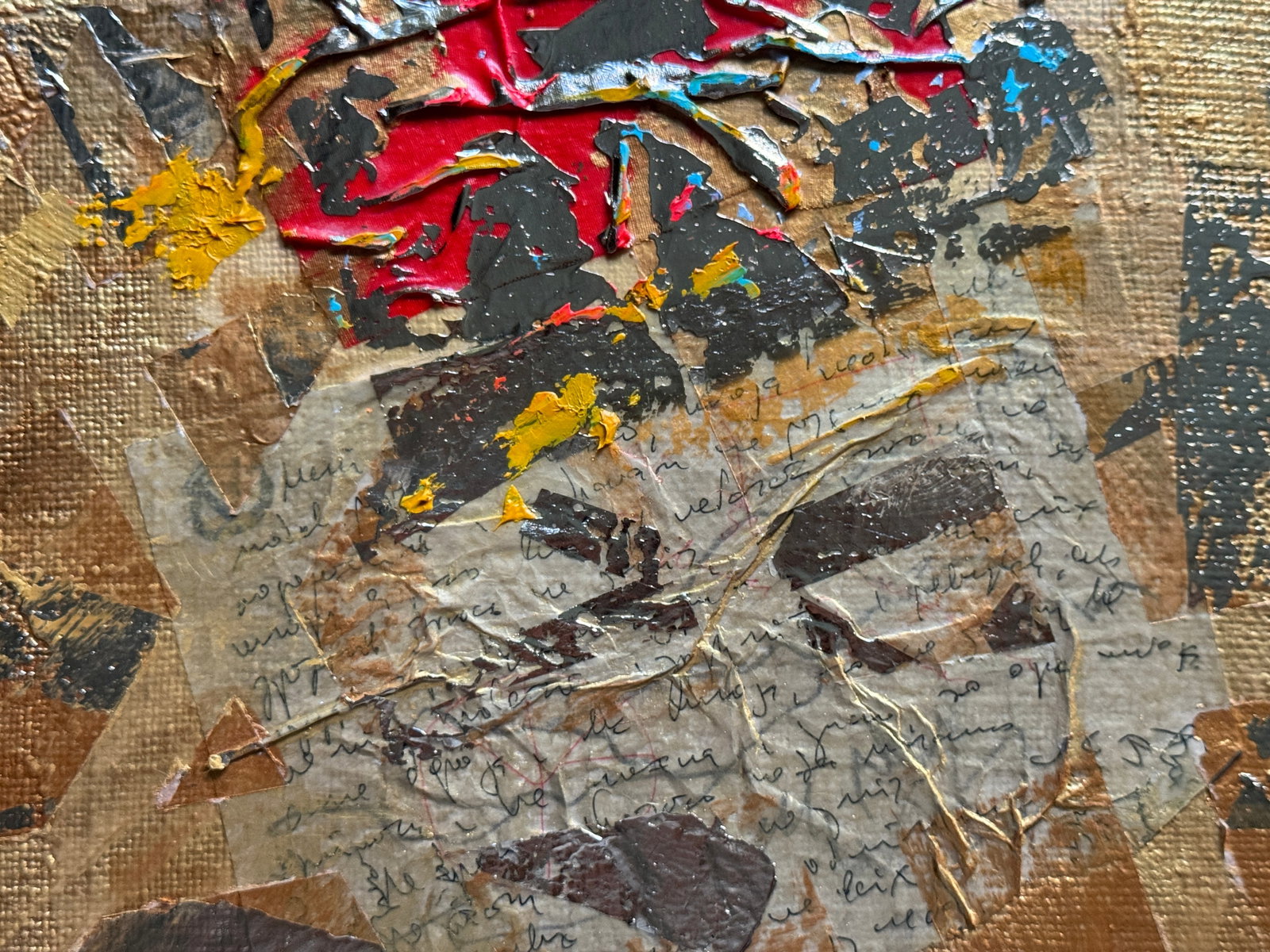 Perception of the author's technique Oil painting with frame Gold K. Leonid - 6