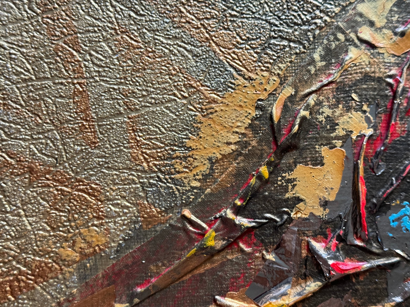 Perception of the author's technique Oil painting with frame Gold K. Leonid - 2
