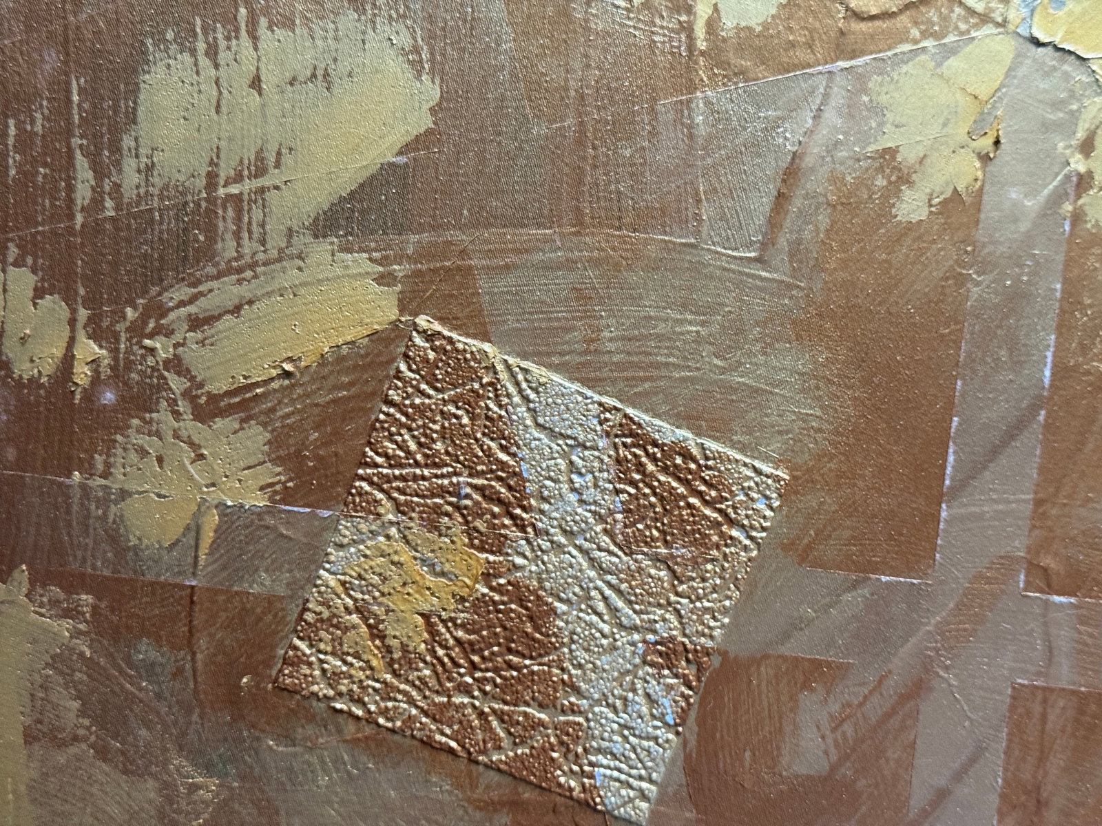 Perception of the author's technique Oil painting with frame Gold K. Leonid - 6