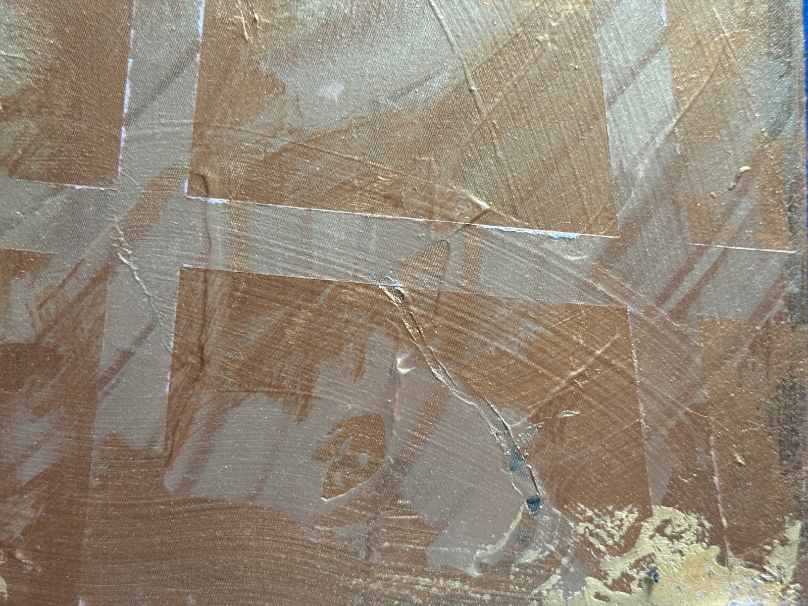 Perception of the author's technique Oil painting with frame Gold K. Leonid - 8